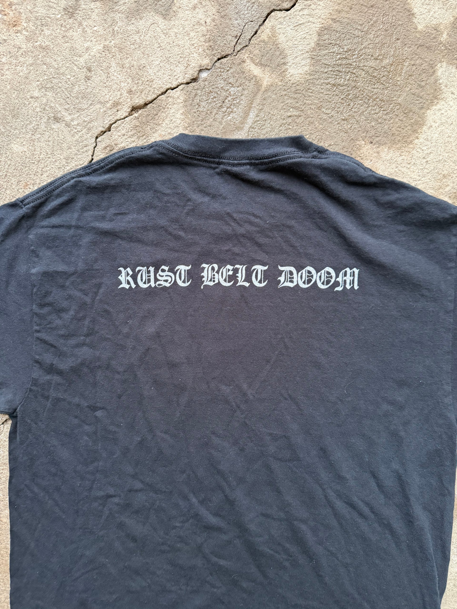 00s Fistula “Rust Belt Doom” Band T-Shirt | Size M