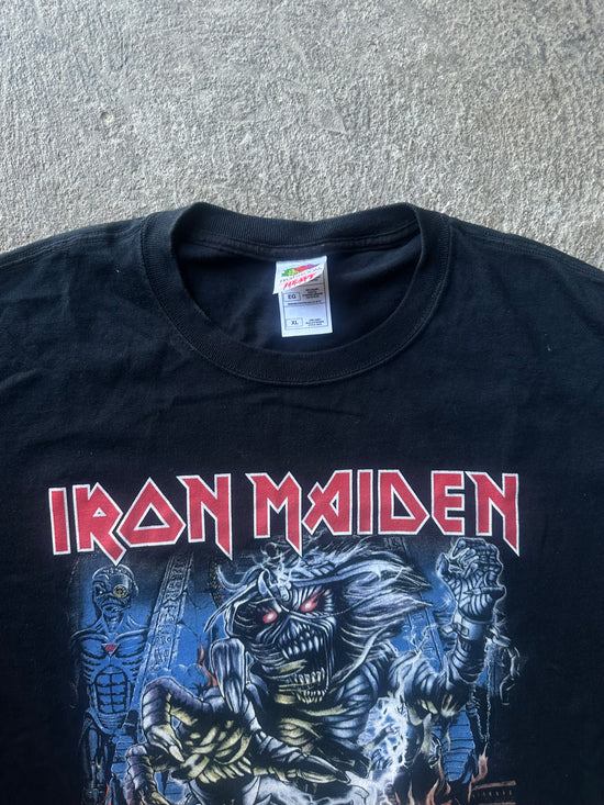 Iron Maiden Somewhere Back in Time 2008 Tour Vintage Tee | Size XL
