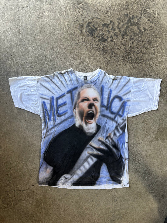 Metallica Argentina Bootleg Airbrush Tee | Size X