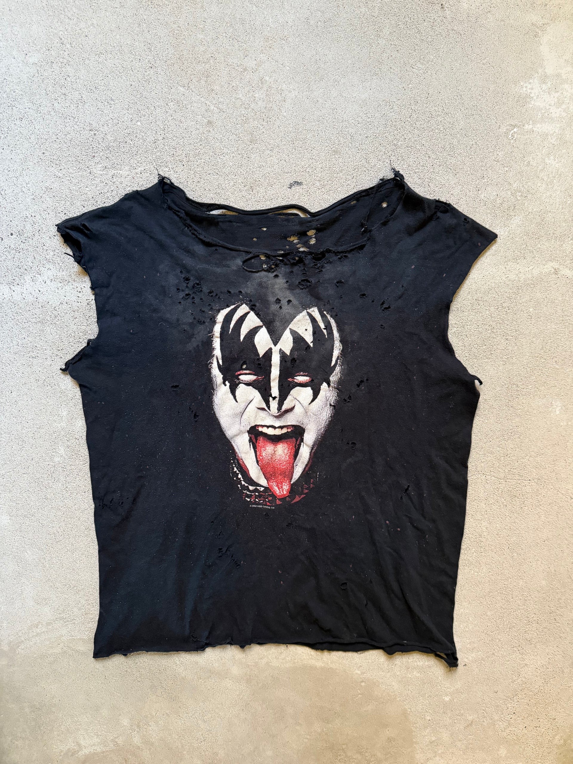 2000s KISS Destroyed Tee | Size L