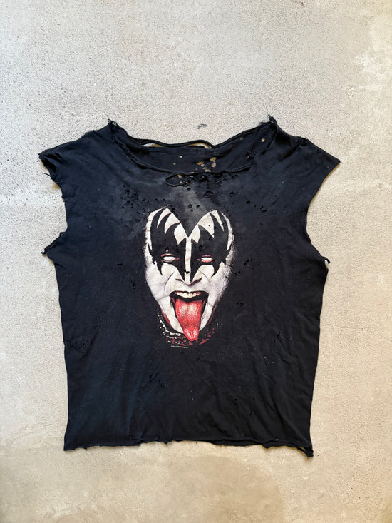 2000s KISS Destroyed Tee | Size L