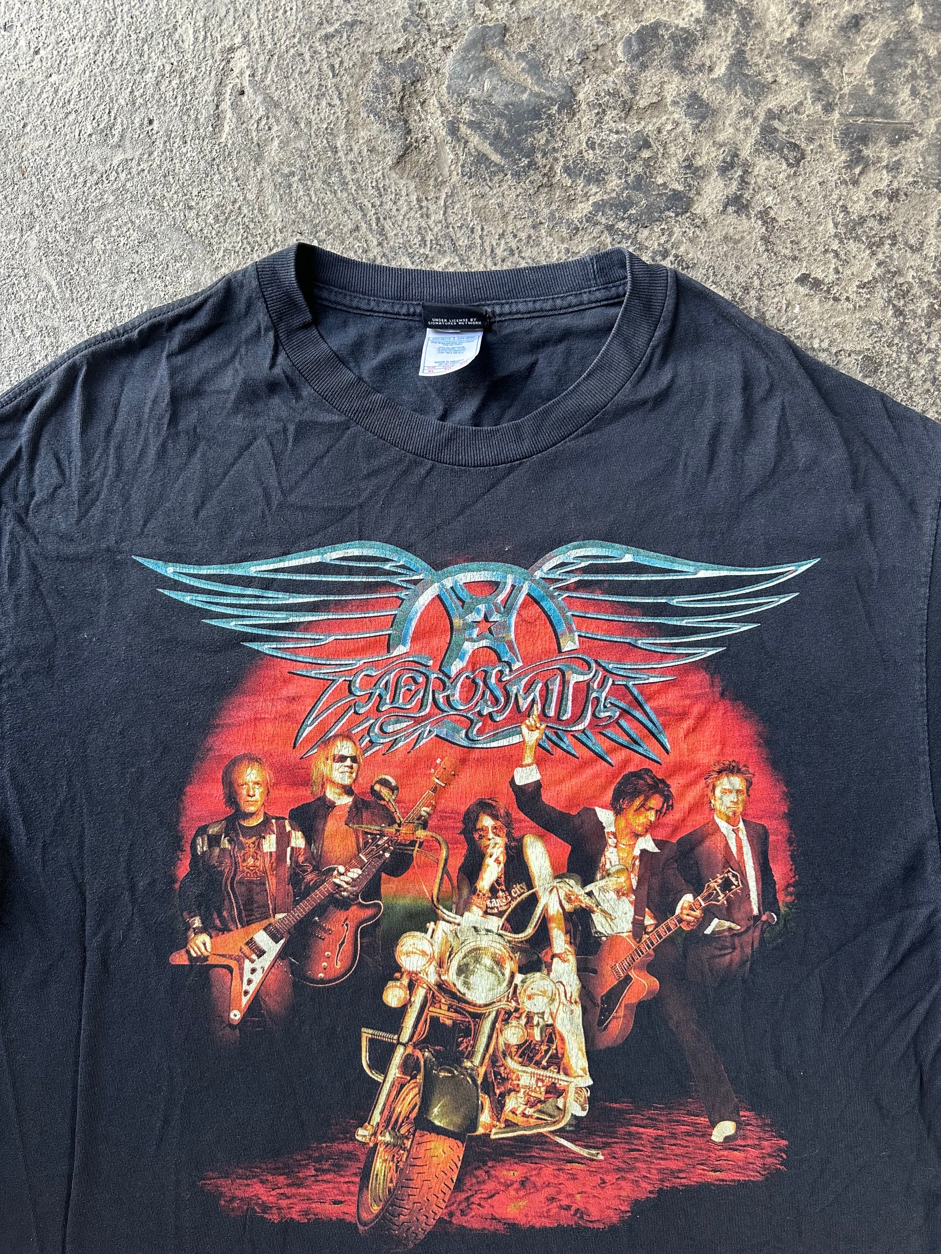 2000s Aerosmith Tour Vintage Tee | Size XL