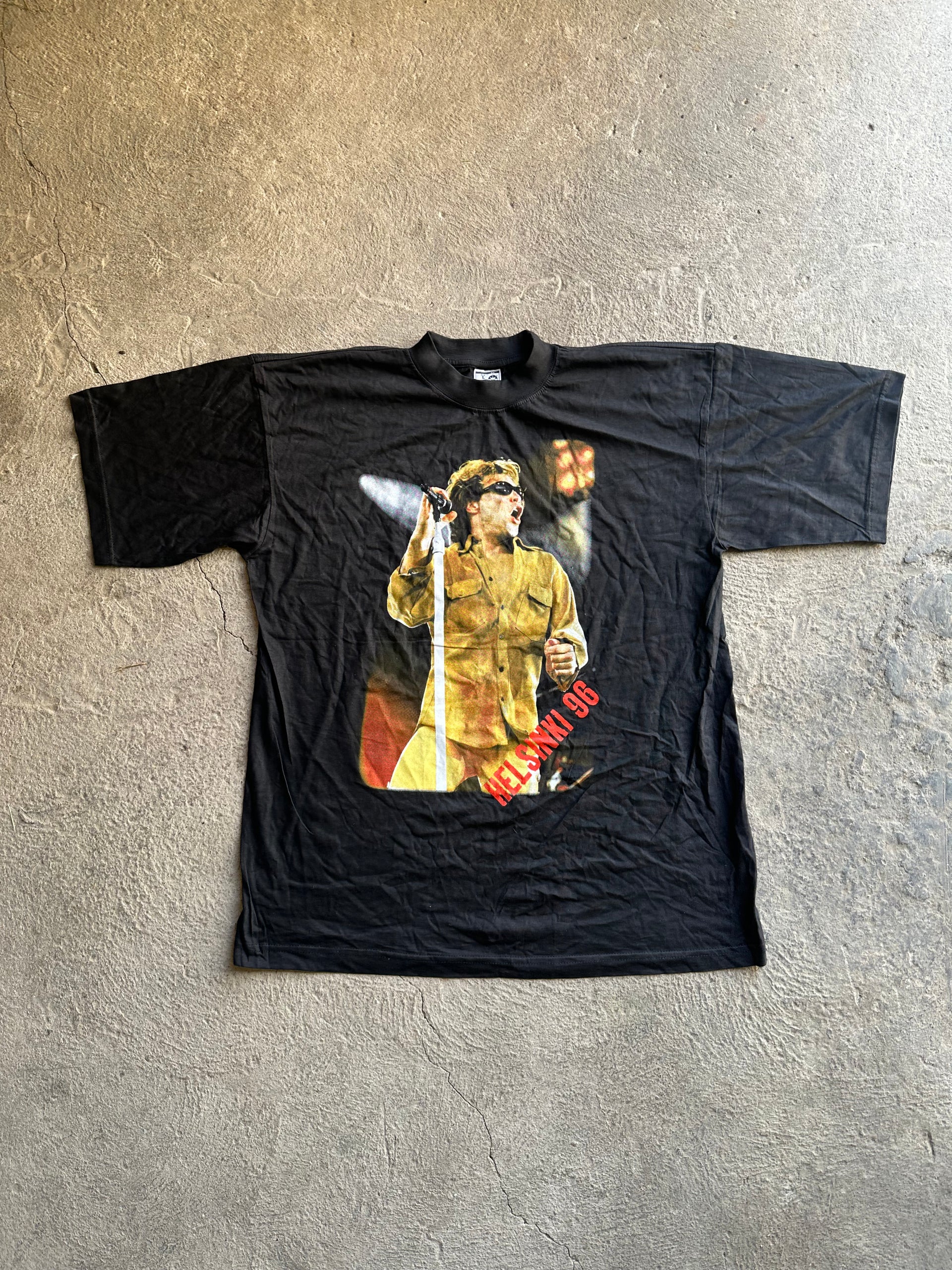 Bon Jovi “Helsinki 96” Vintage Bootleg Tee | Size L