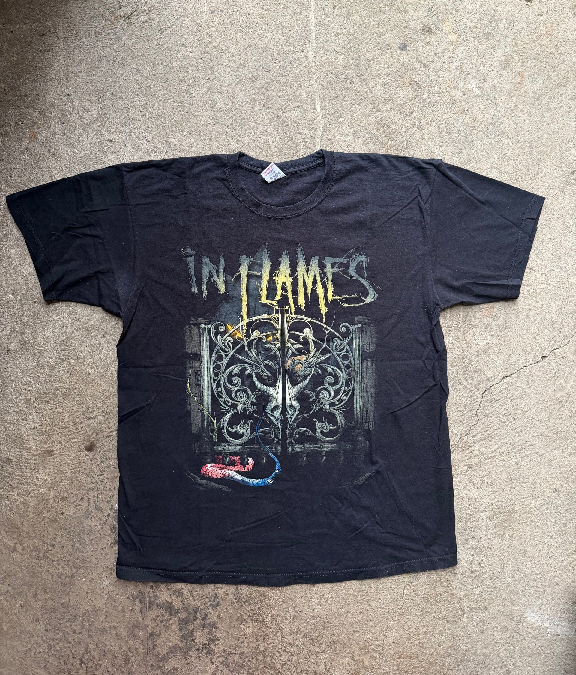 00s In Flames “A Sense of Purpose” Europe Tour T-Shirt | Size XL