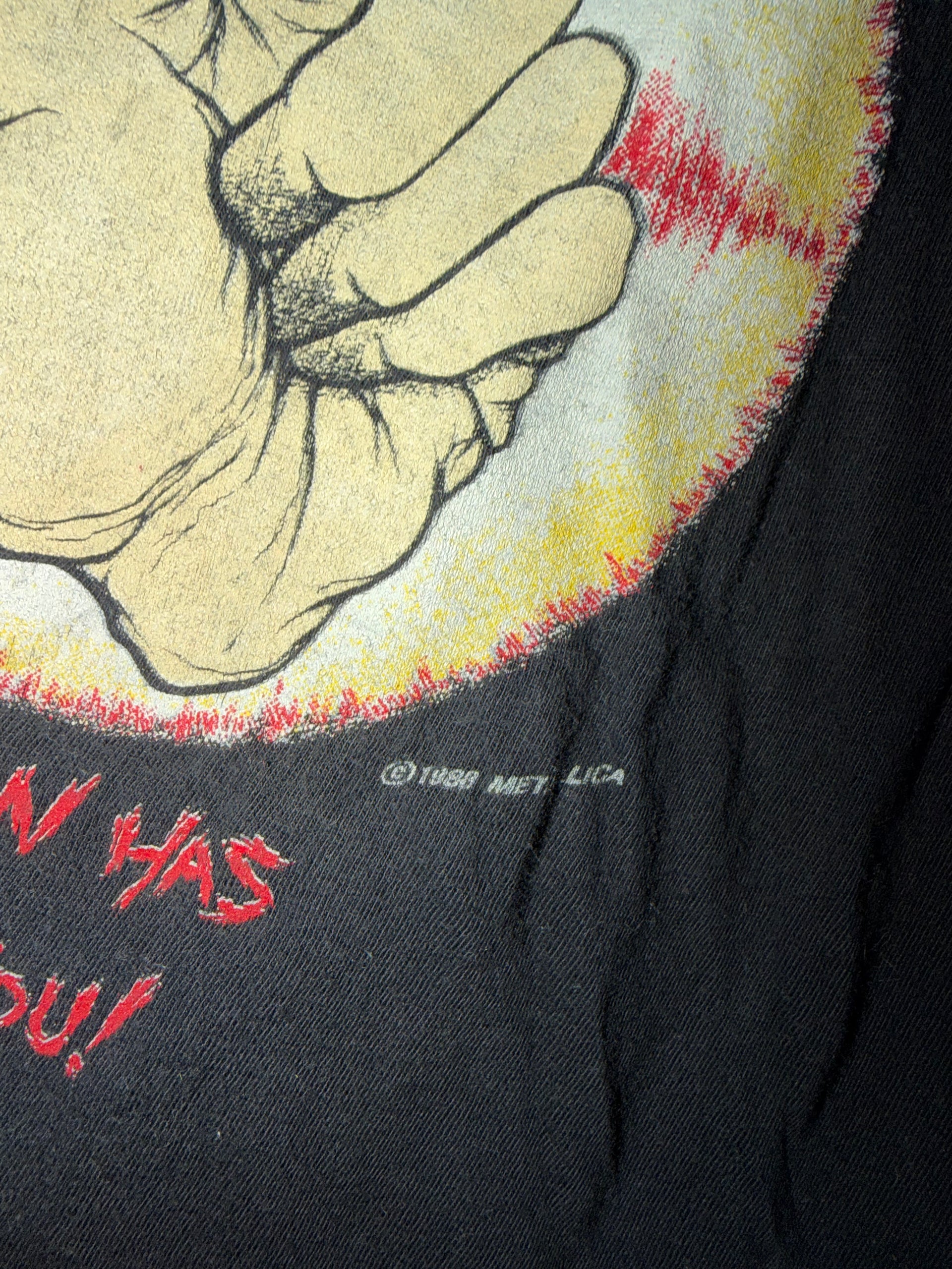 80s Metallica The Shortest Straw Tee | Size XL