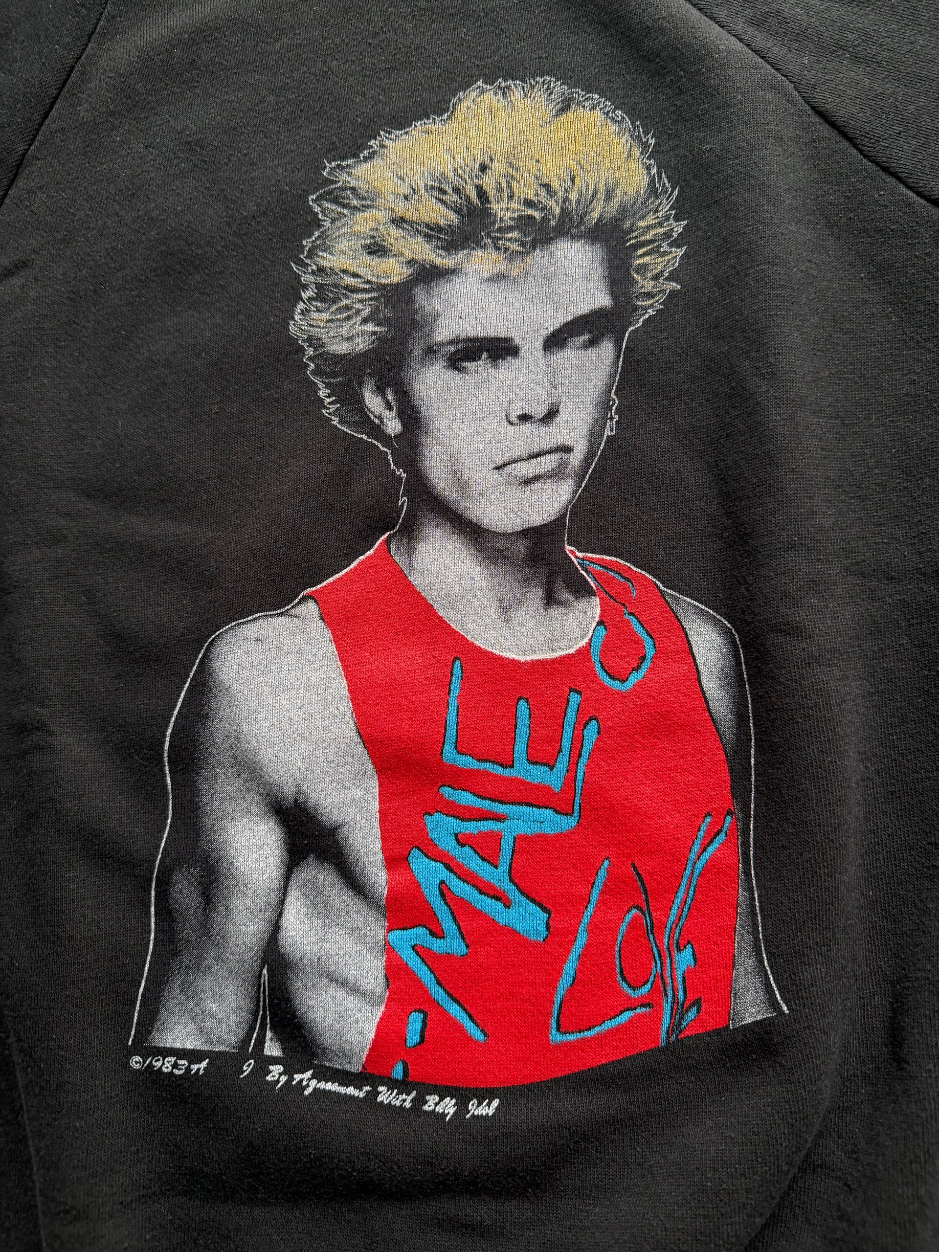 80s Billy Idol “Male Love” 1983 Vintage Sweatshirt | Size L
