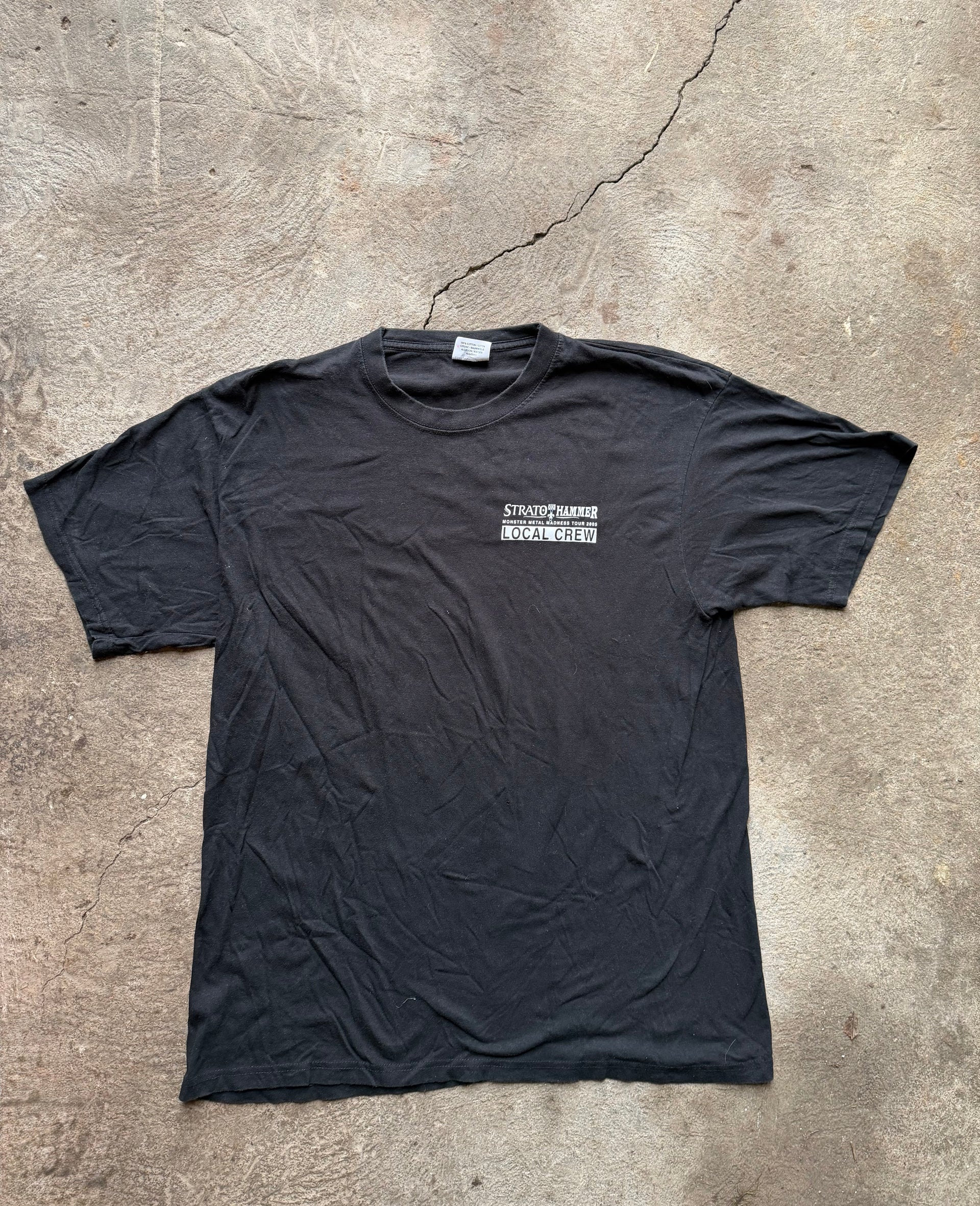 2000s Stratovarius “Monster Metal Local Crew T-Shirt | Size XL