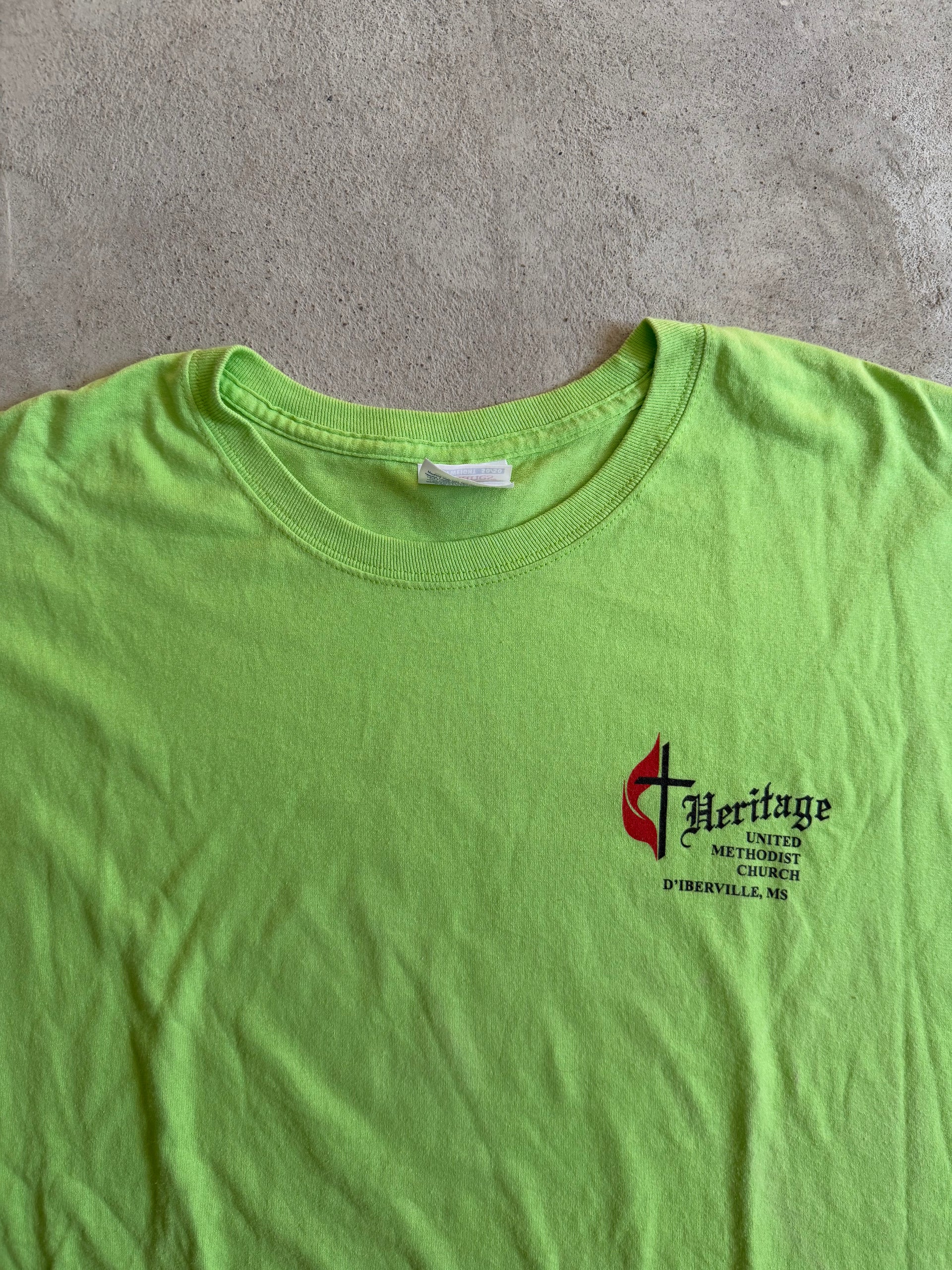 2000s Heritage Methodist Church Katrina Recovery Tee | Size 2XL