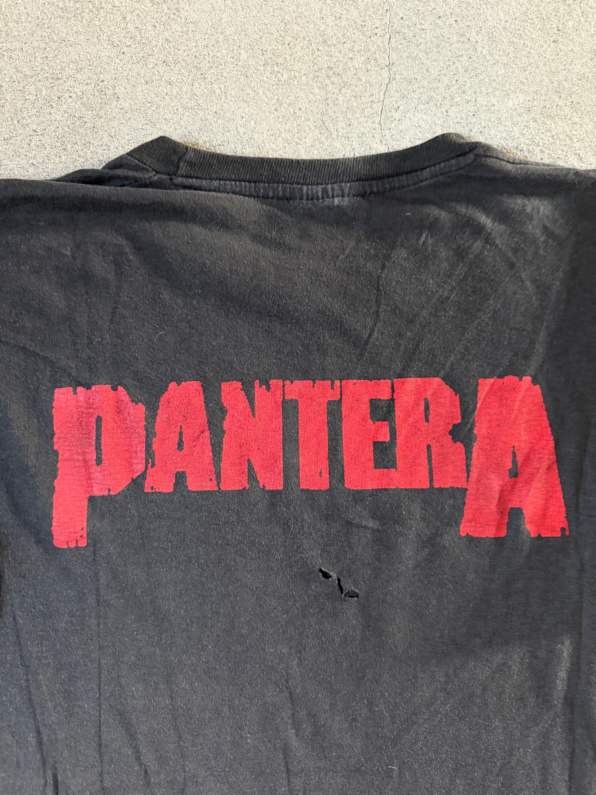 90s Pantera Snake Band T Shirt | Size L