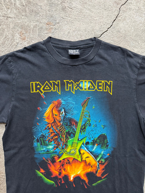 90s Faded Iron Maiden Tee | Size XL