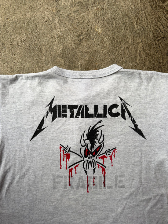 90s Metallica Live Shit Henley Tee | Size XL