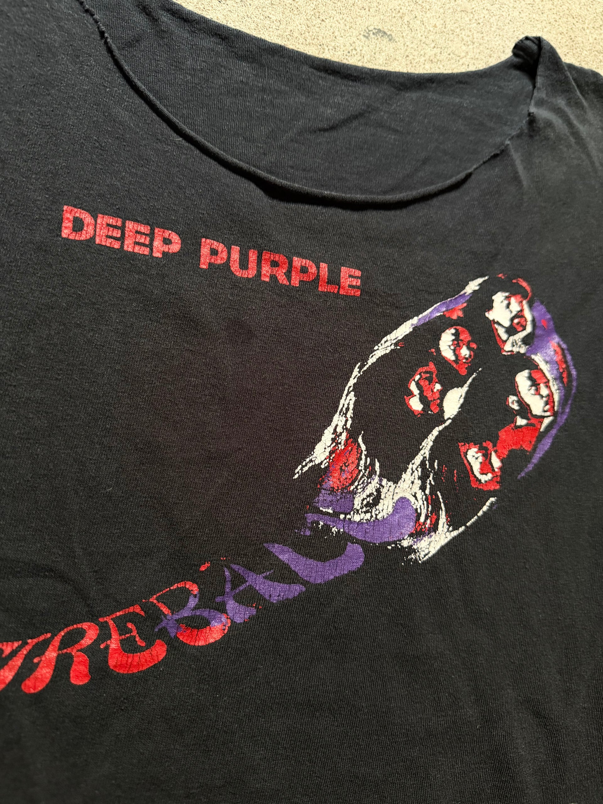 2000s Deep Purple Fireball Tee | Size M