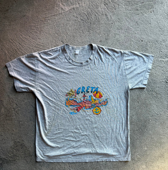 90s Crete Souvenir Tee | Size L