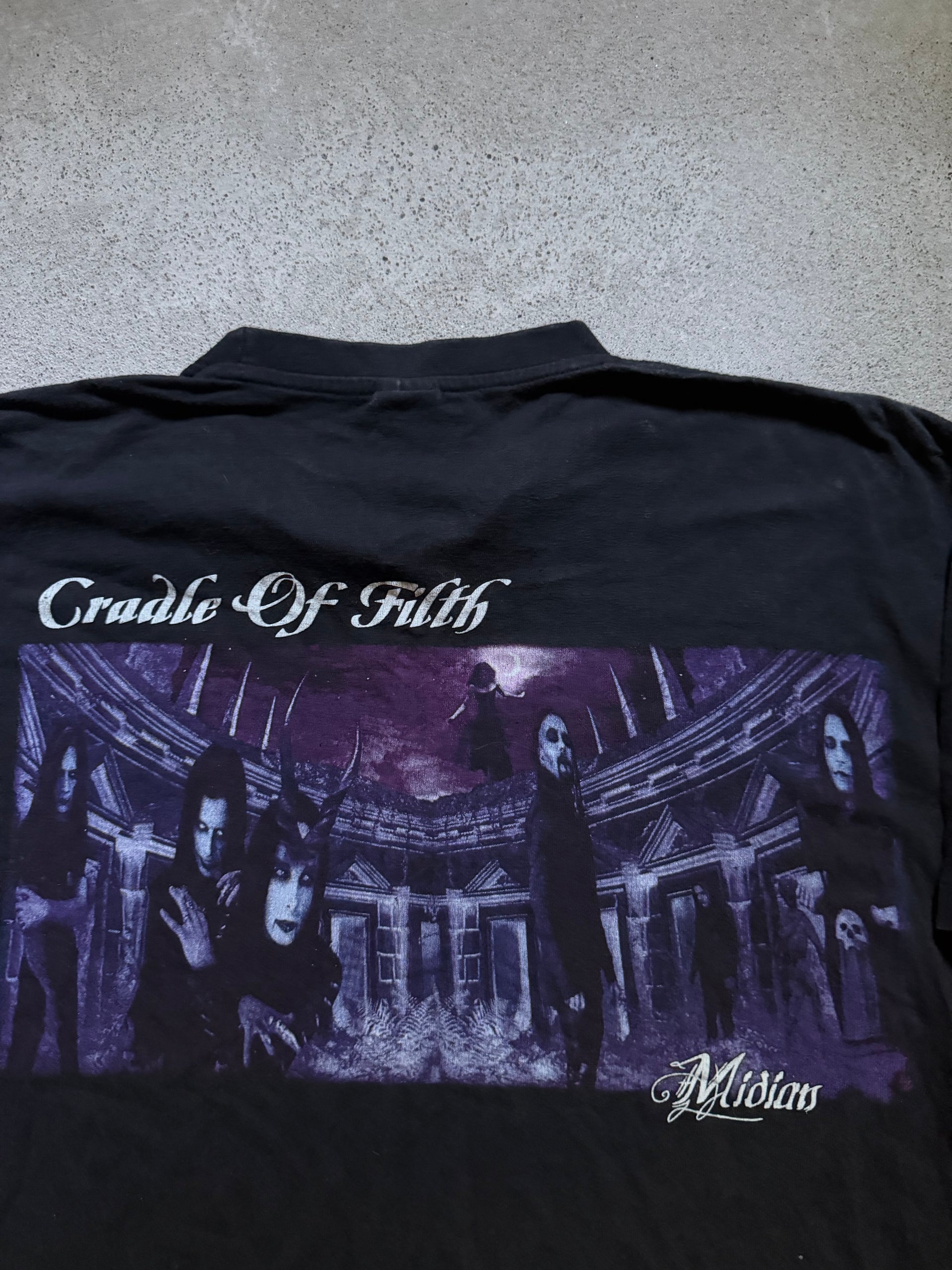 2000s Cradle of Filth Midian Tour Tee | Size L