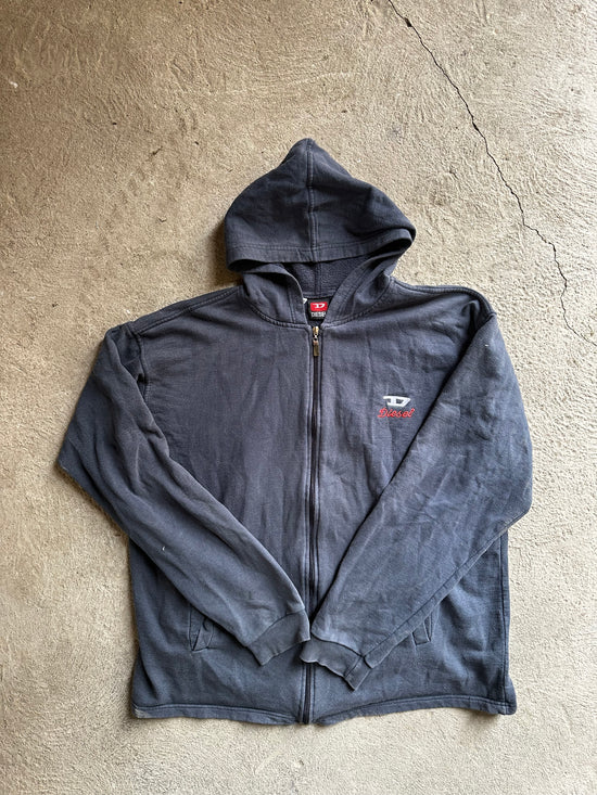 Diesel 2000s Zip Hoodie | Size L