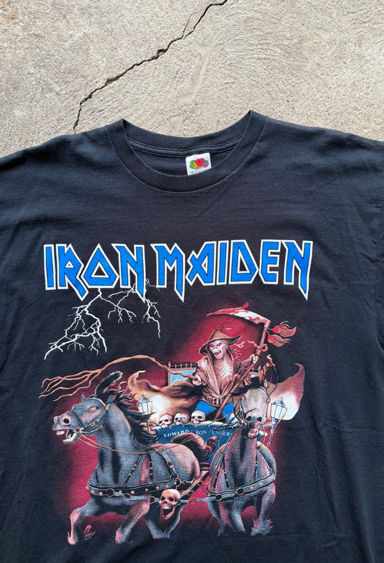 00s Iron Maiden Death on the road T-Shirt | Size XL