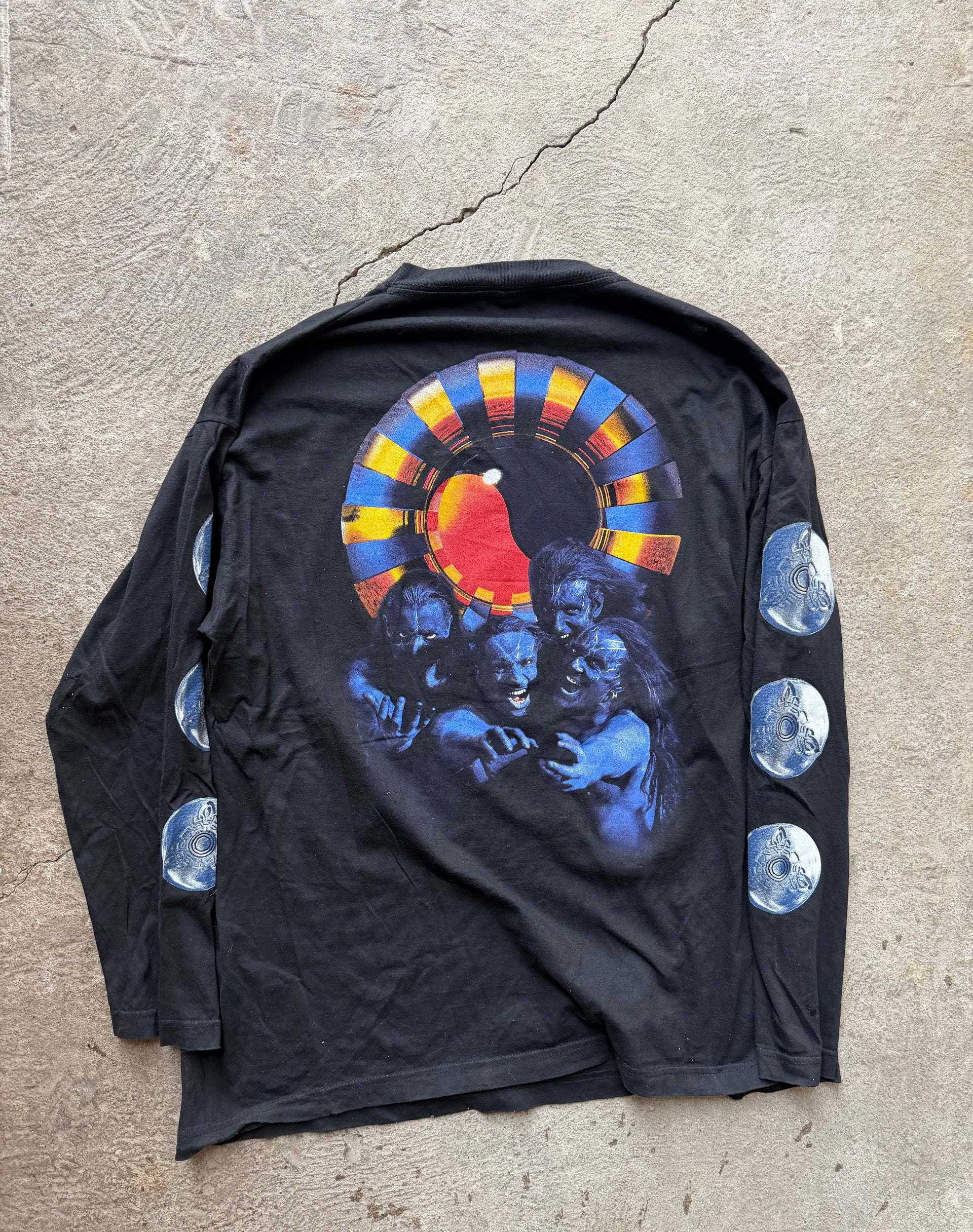 90s Gamma Ray Long Sleeve Tour Shirt | Size XL