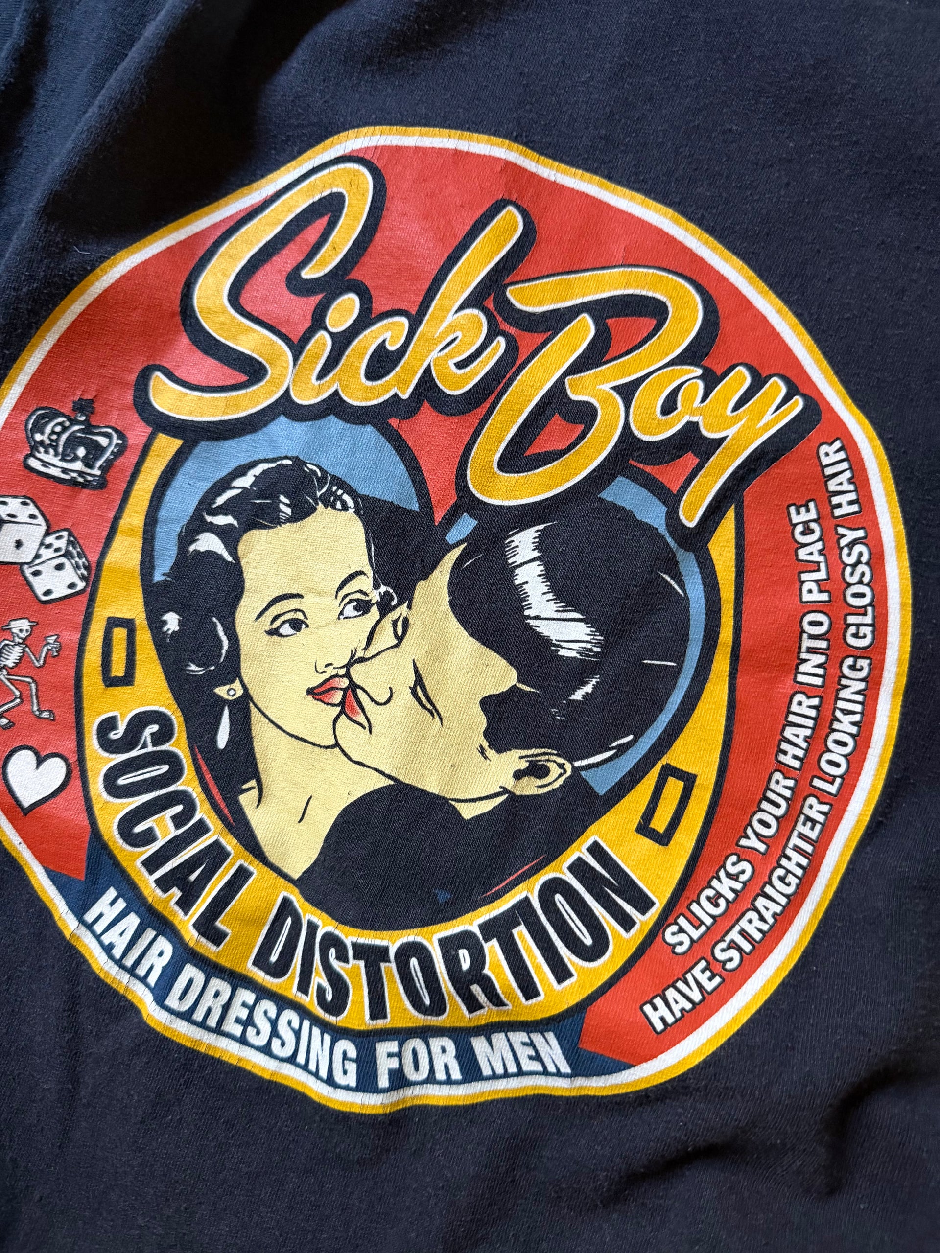 90s Sick Boy Social Distortion T Shirt | Size M