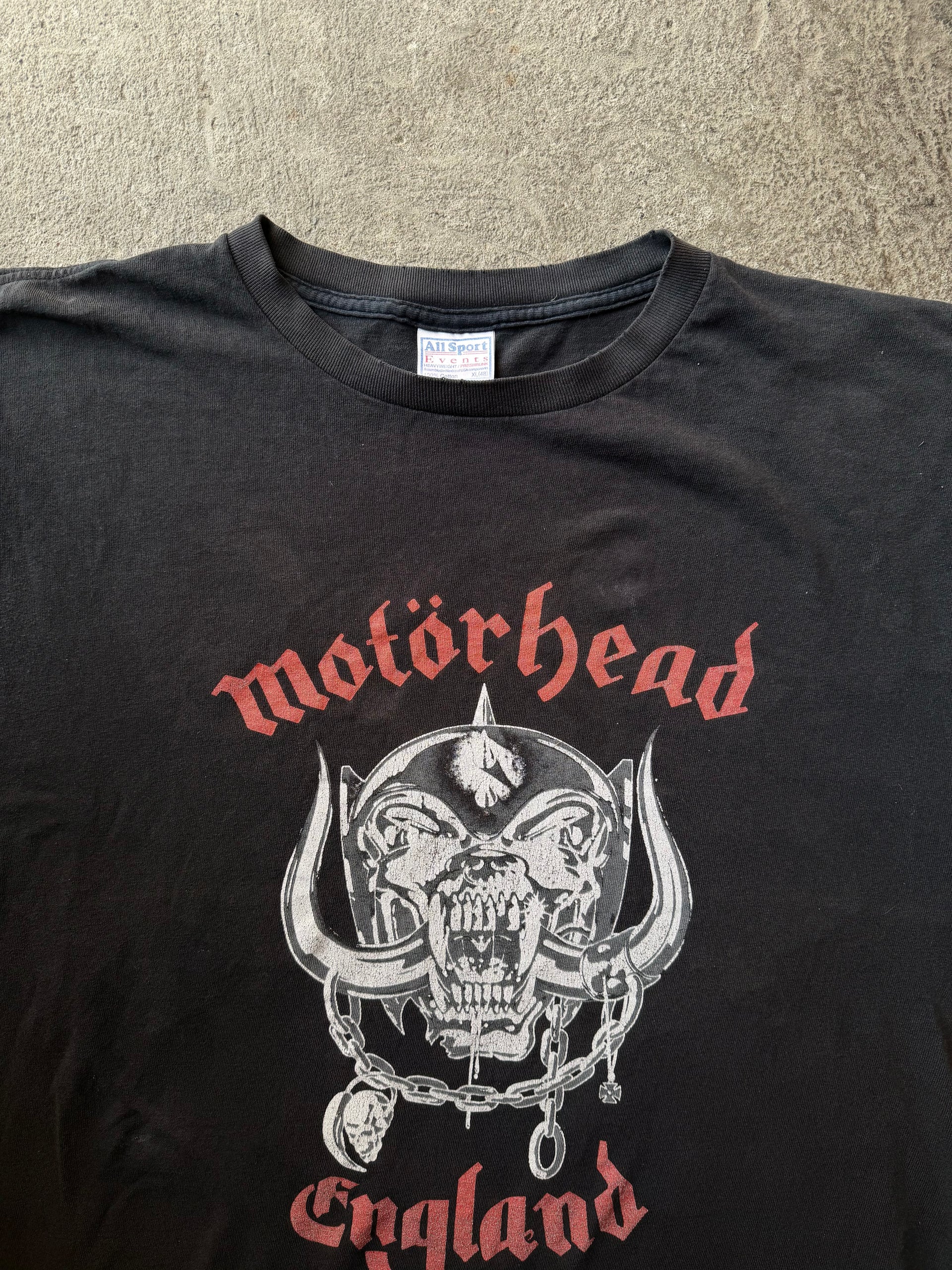 90s Motörhead “England” Tee | Size XL