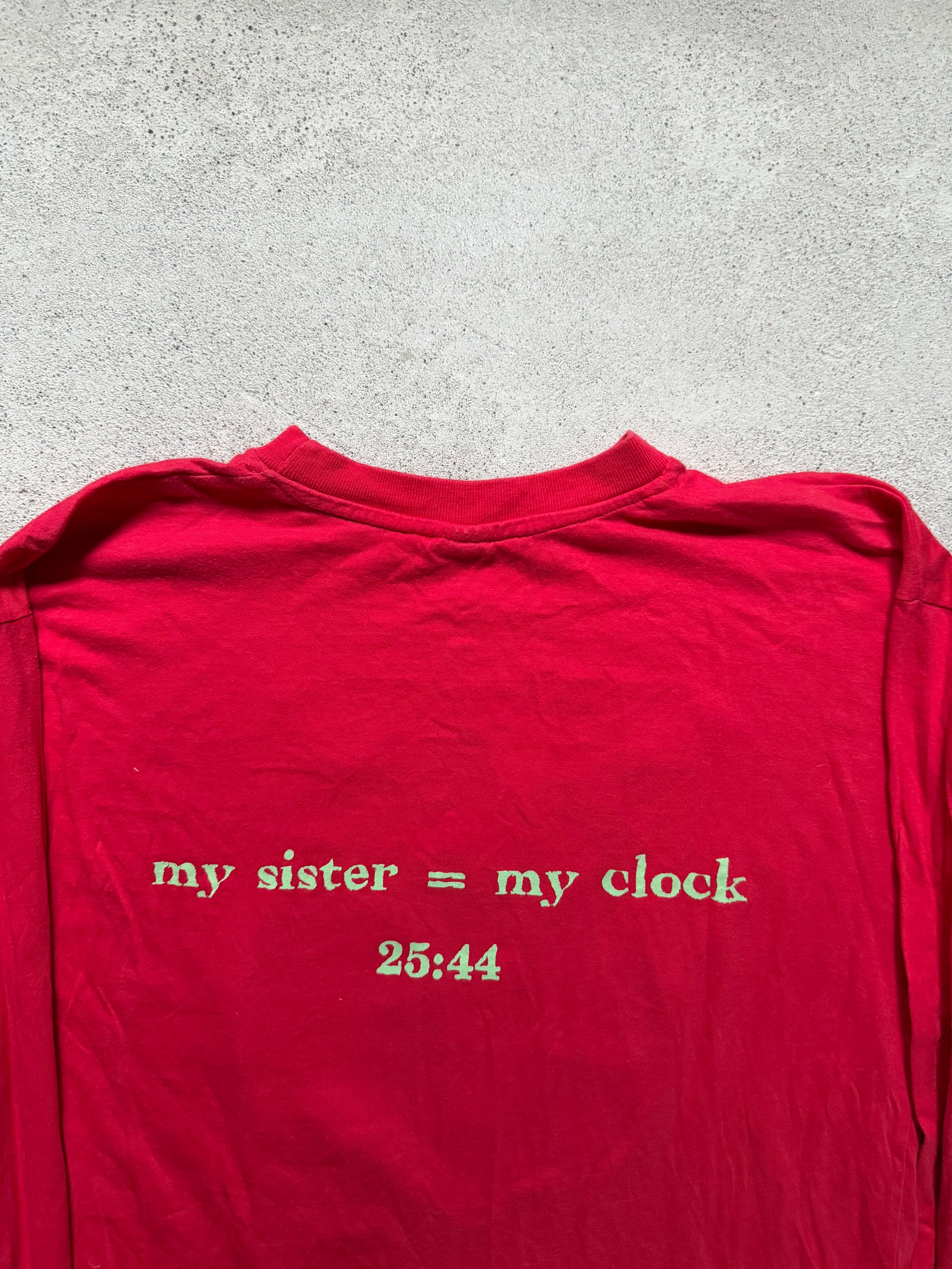 90s dEUS “my sister = my clock Longsleeve | Size L