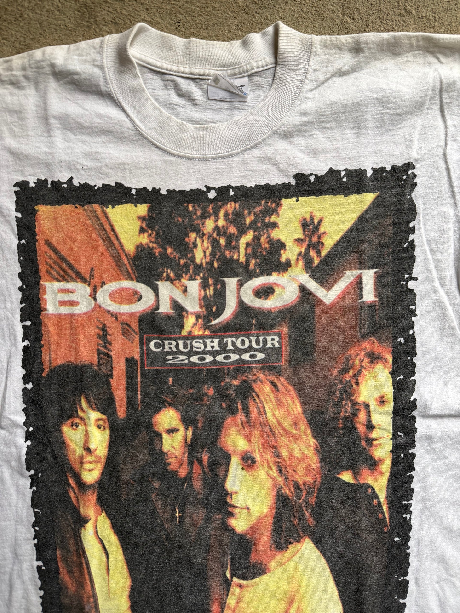 Bon Jovi Crush Tour 2000 Vintage Tee | Size L
