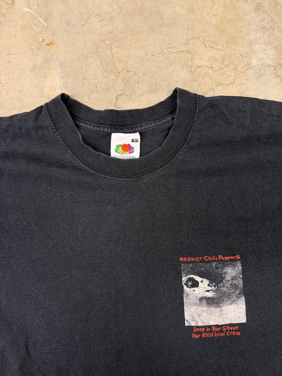 2000s Red Hot Chili Peppers “Deep In Your Steeze” Local Crew Tee | Size XL