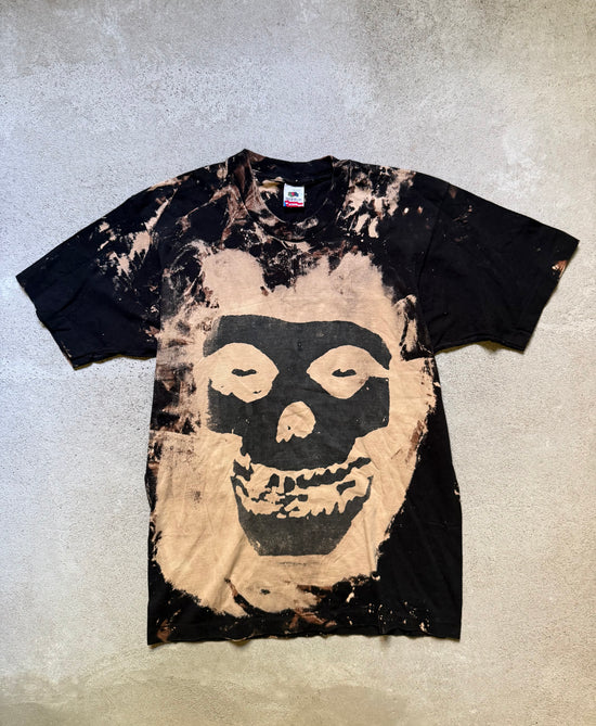 90s Misfits Crimson Ghost Bleached Tee | Size L