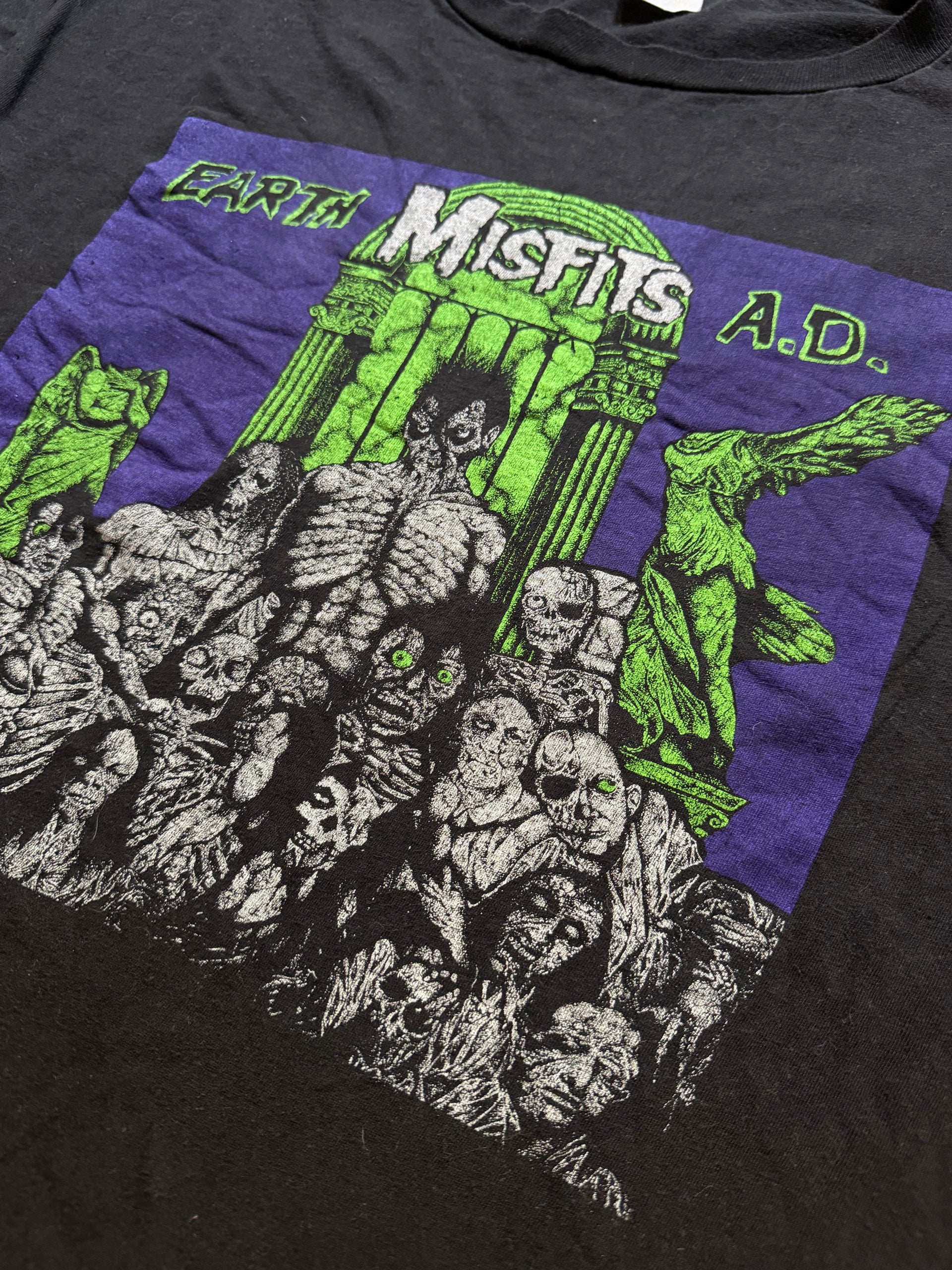 90s Misfits Earth A.D. Tee | Size XL