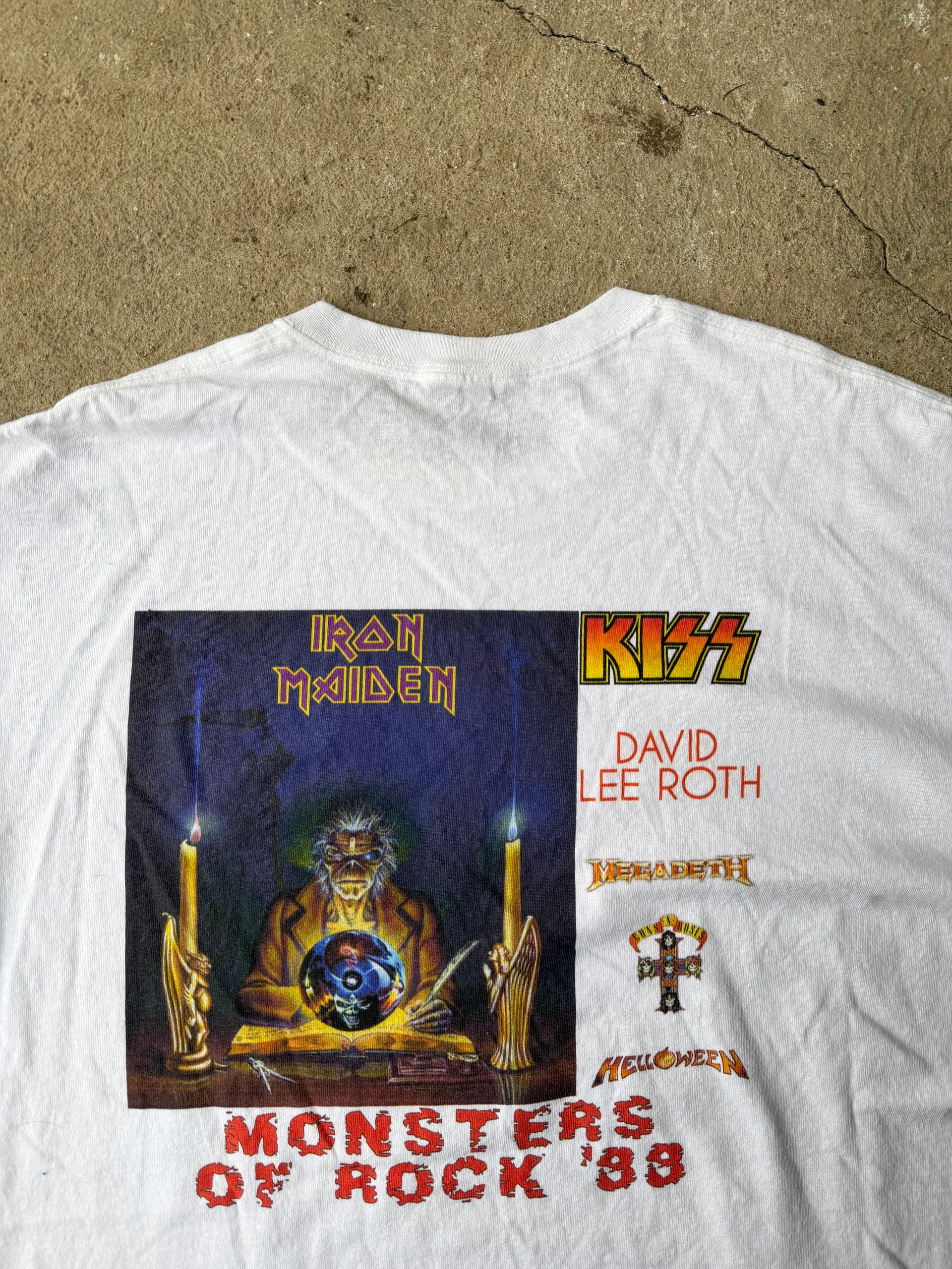 90s Iron Maiden Monsters of Rock ’99 Tour T-Shirt | Size XL