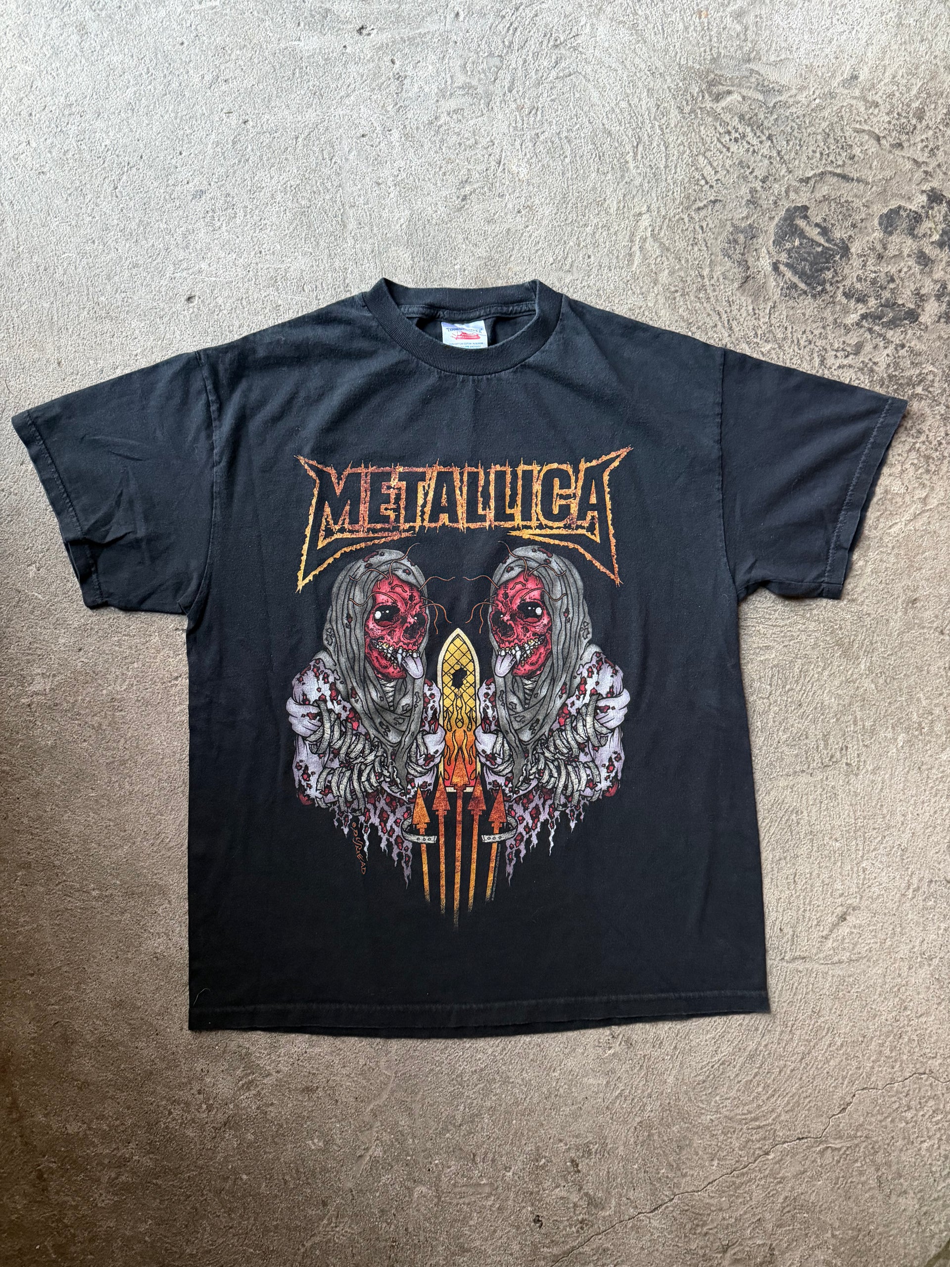 2000s Metallica Summer Sanitarium 2003 Tour Tee | Size L