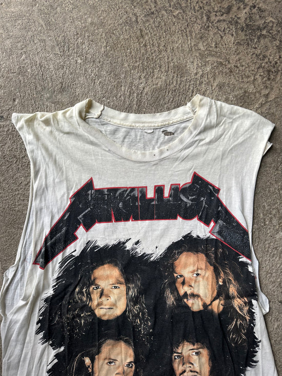 Metallica Nowhere Else to Roam 1993 Sleeveless Vintage Tee | Size L/XL