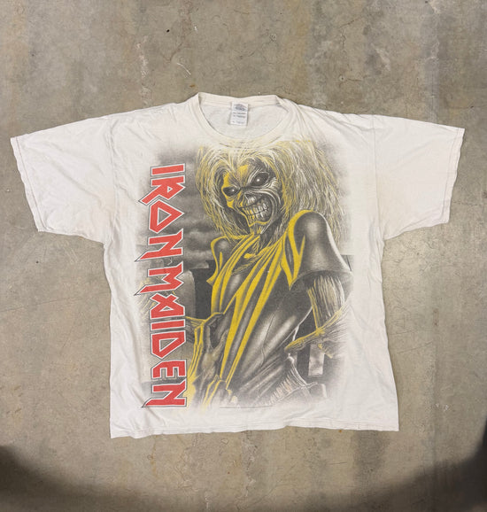00s Iron Maiden Eddie Graphic Vintage T-Shirt | Size XL