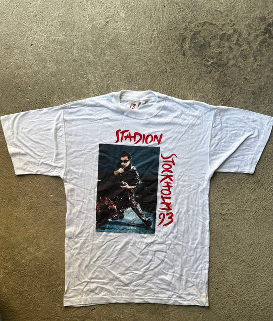 U2 Stockholm Stadion 1993 Vintage Tour Tee | Size L