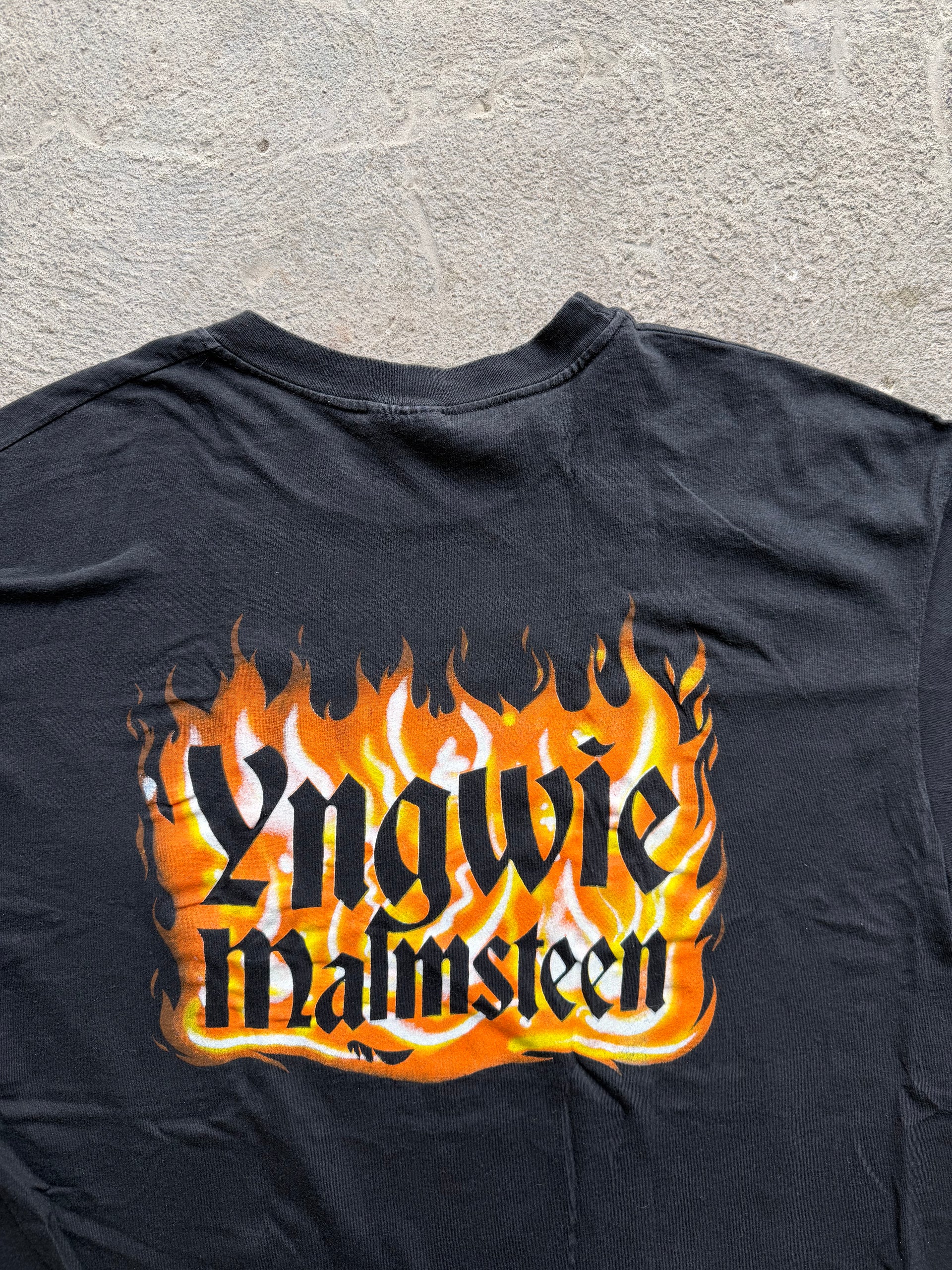 Yngwie Malmsteen Flames 1991 Vintage Tee | Size XL