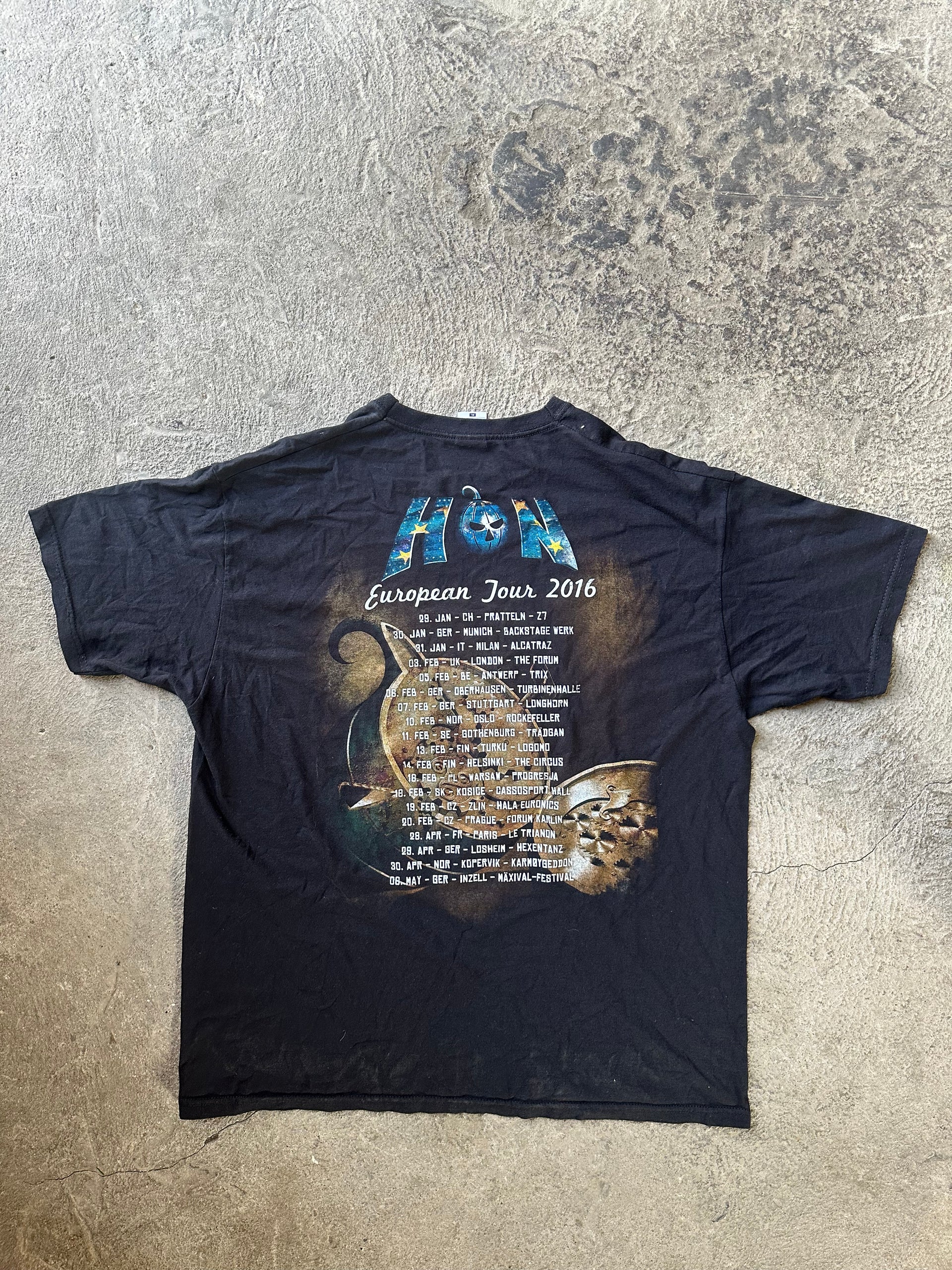 Helloween 30th Anniversary European Tour 2016 Tee | Size XL