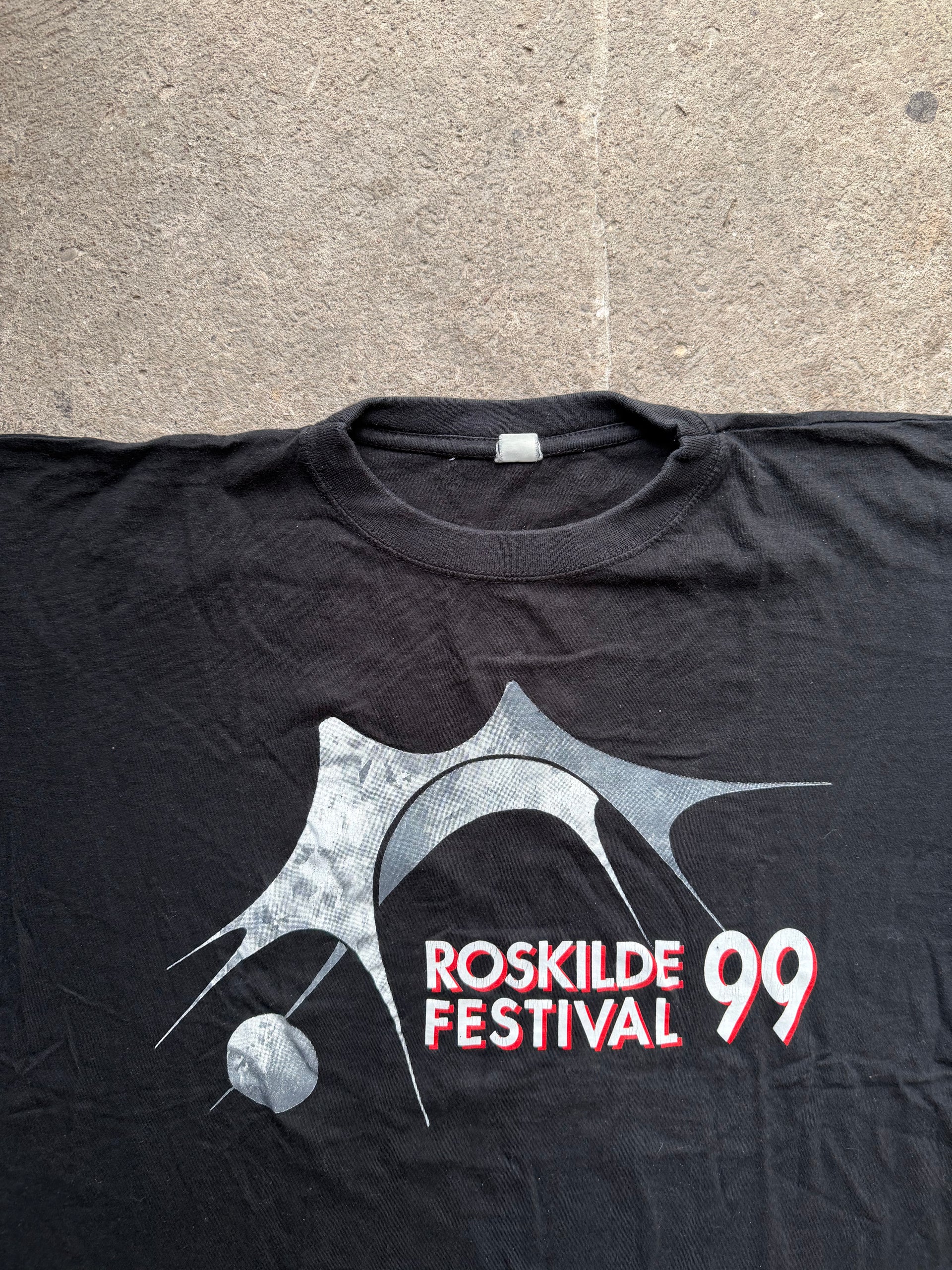 90s Roskilde Festival 1999 Lineup Tee | Size L