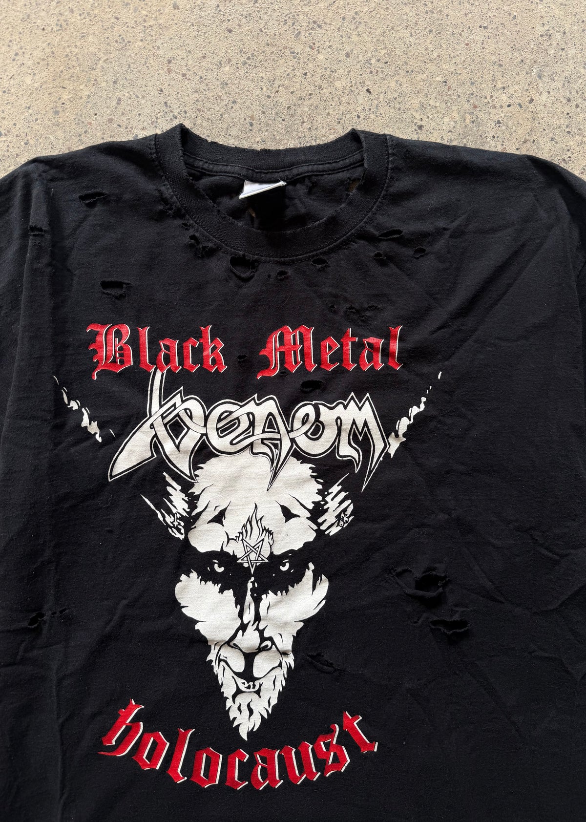 2000s Venom “Black Metal Holocaust” T-Shirt | Size M