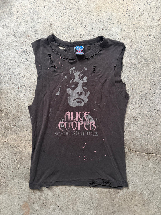 2000s Alice Cooper “School’s Out” Sleeveless T-Shirt | Size S