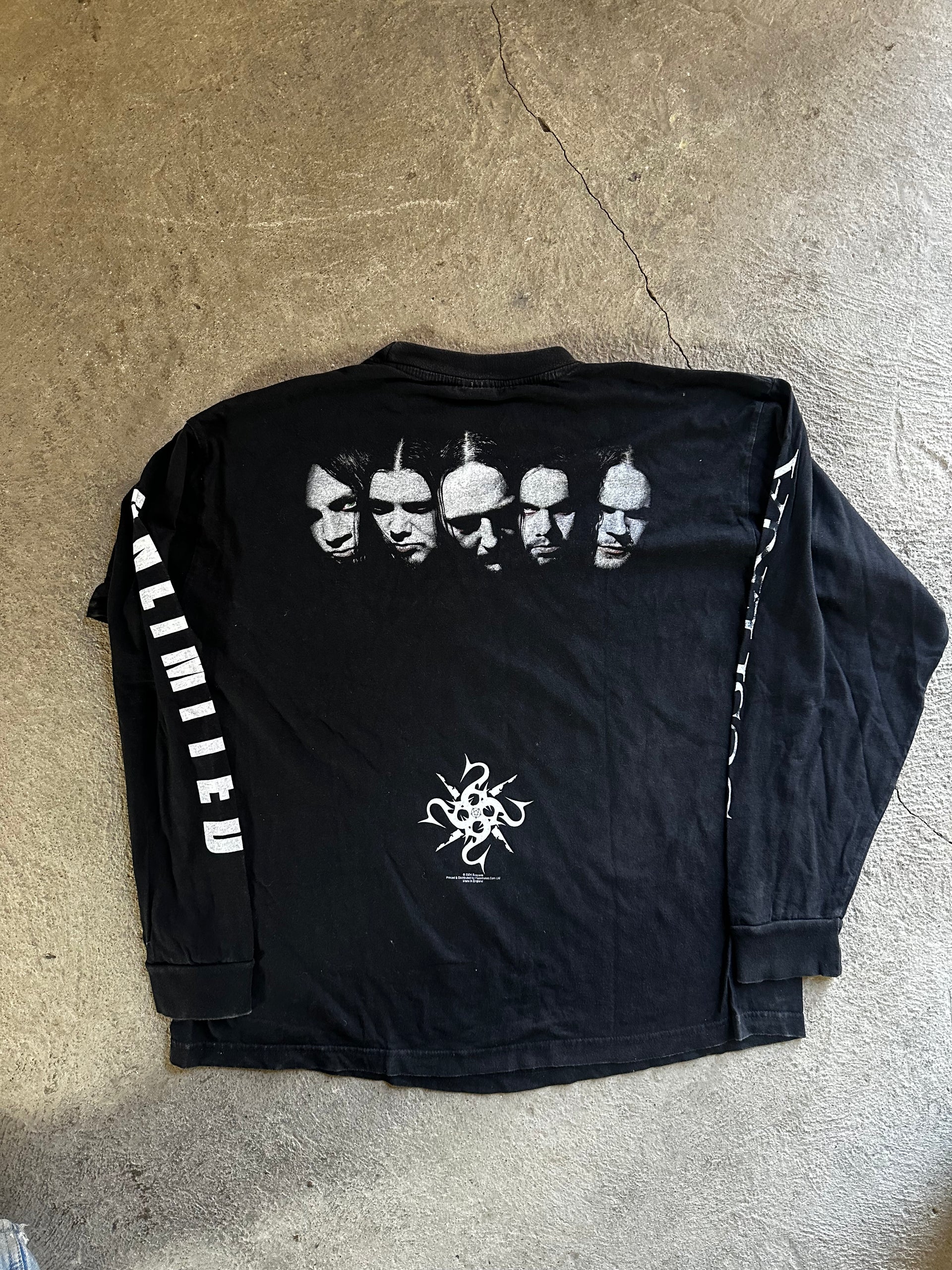 Susperia “Unlimited” Longsleeve 2004 | Official Band Merch | Size XL