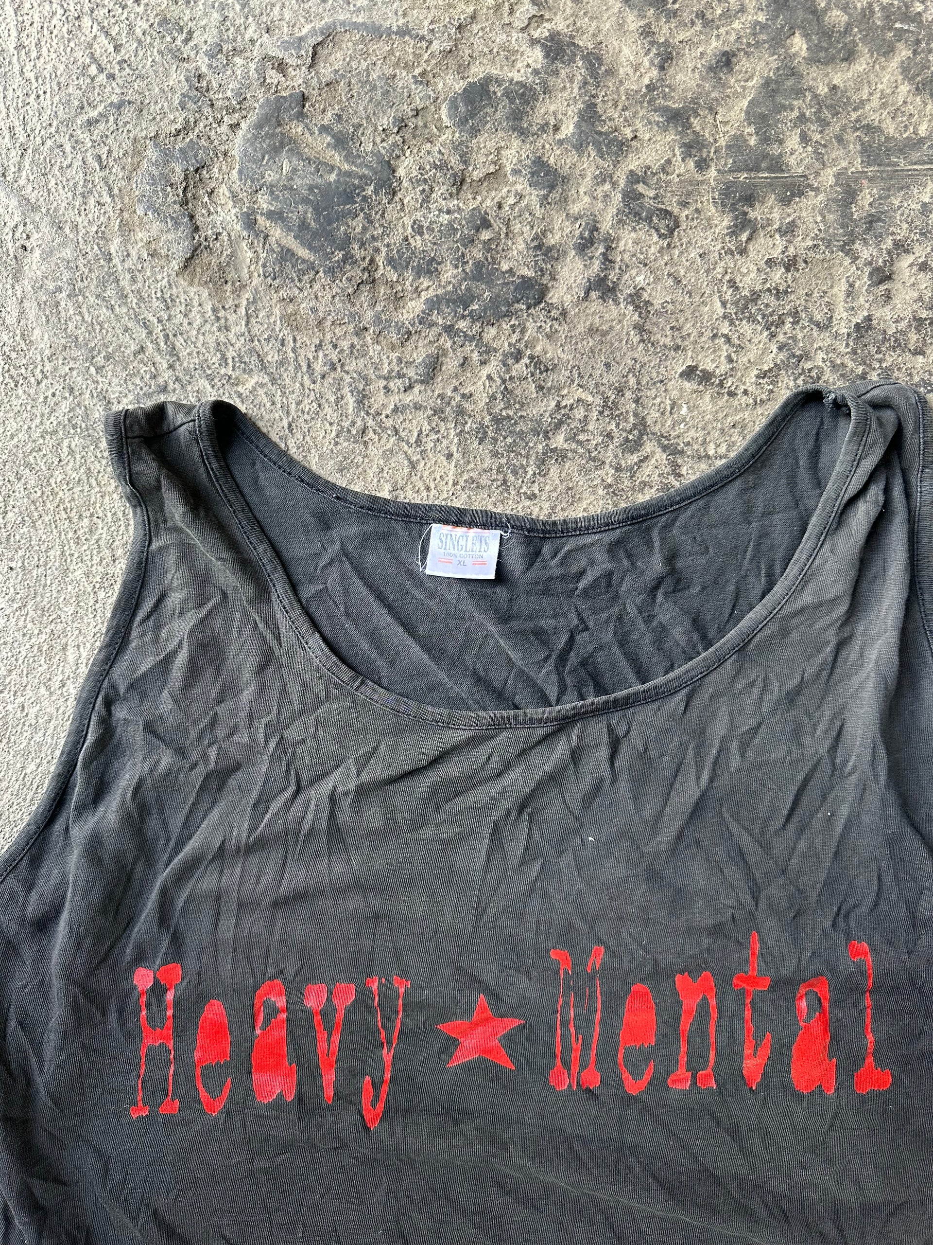90s Heavy Mental Tank Top | Size XL