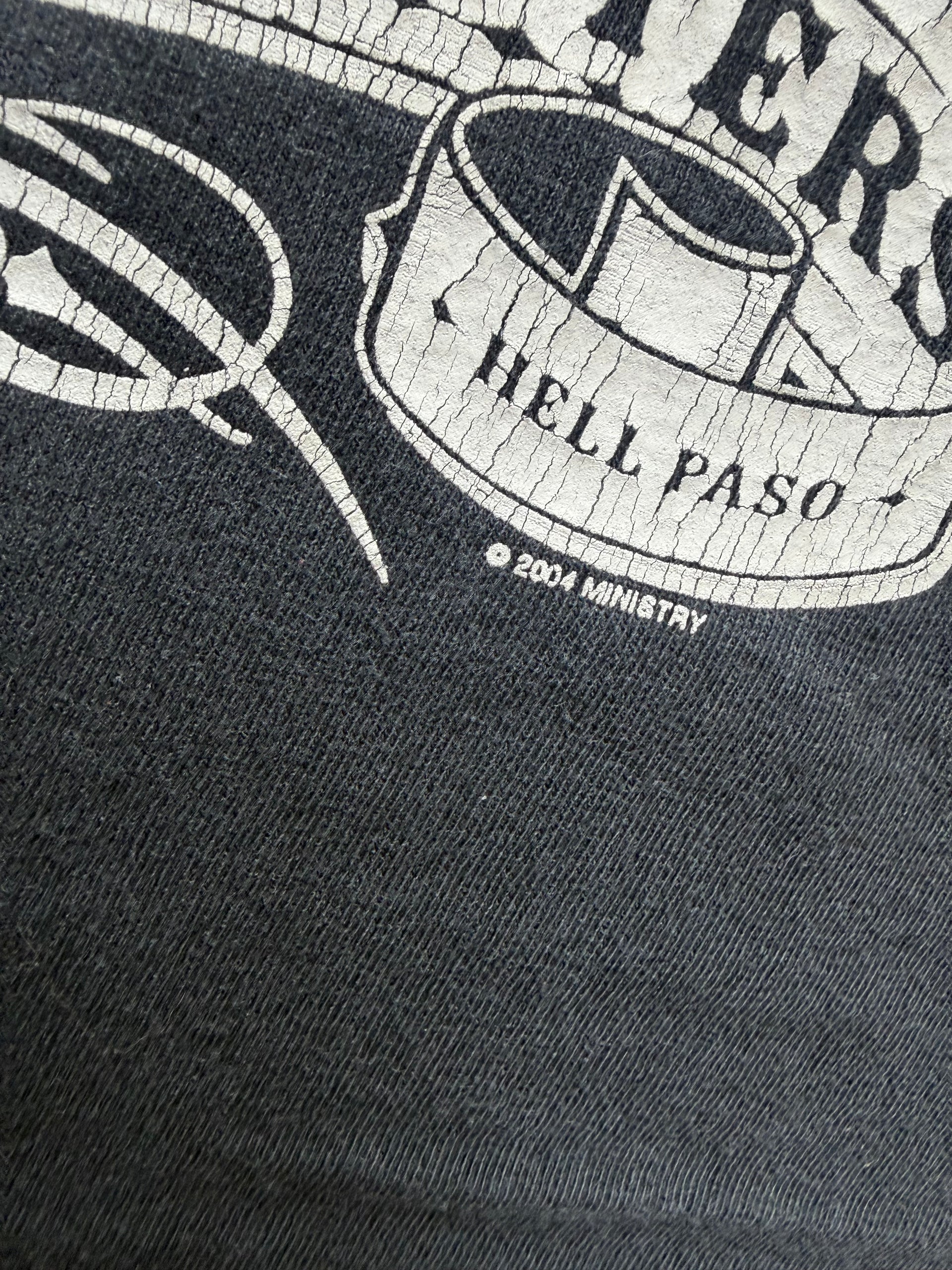 00s Ministry “Buck Satan & The 666 Shooters” Vintage Tee | Size L