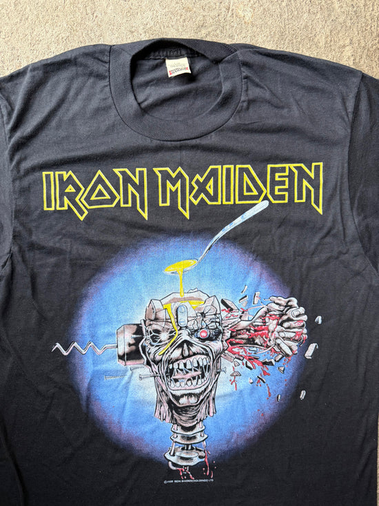 80s Iron Maiden “Piece of Mind” 1988 Tee | Size L