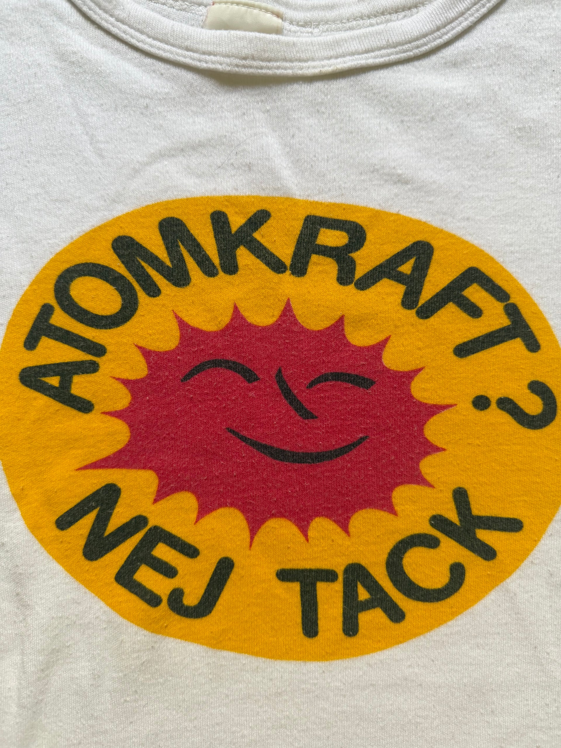 70s Atomkraft Nej Tack Tee | Size M