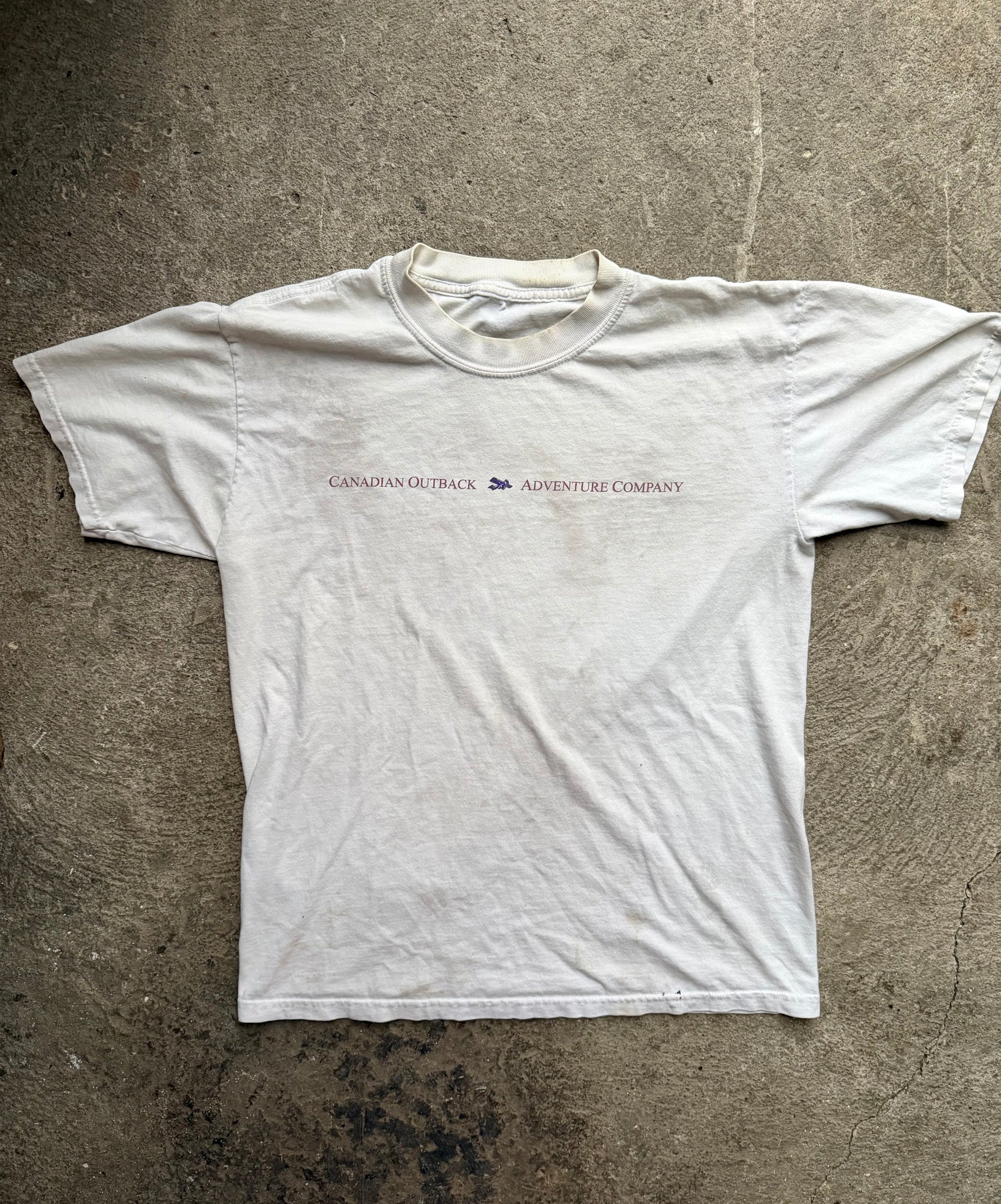 00s Canadian Outback Rafting Tee | Size L