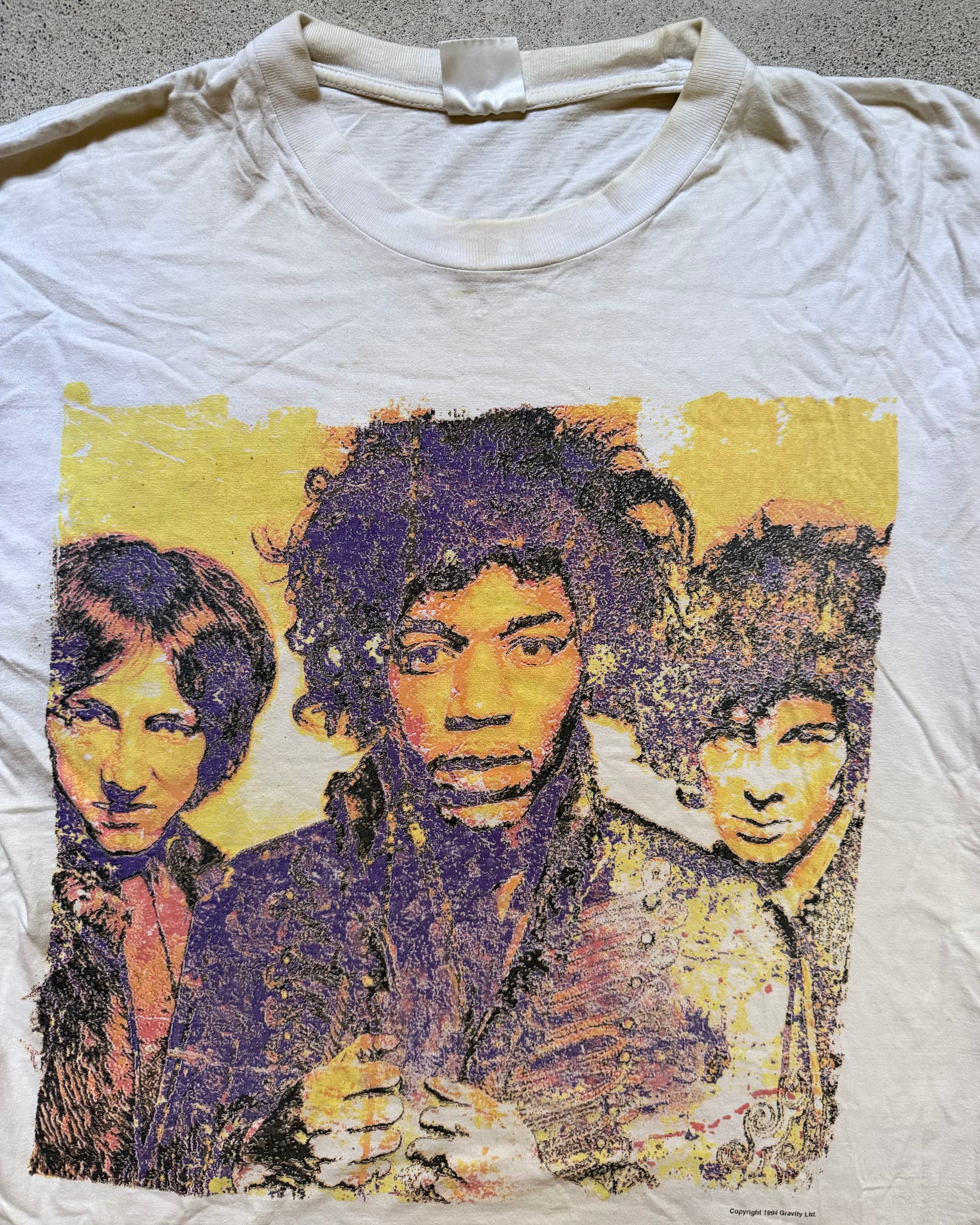 90s Jimi Hendrix Portrait T Shirt | Size XL