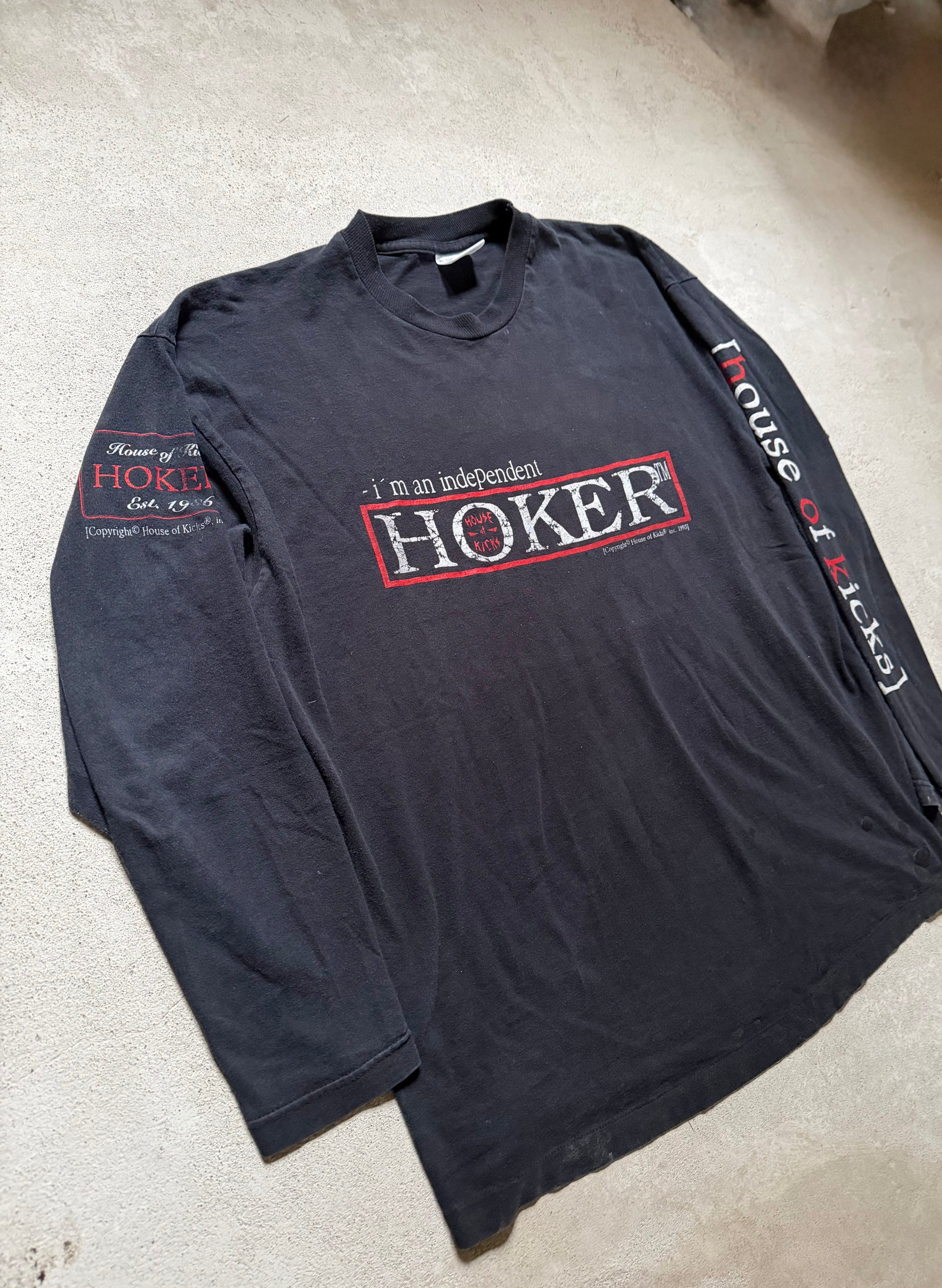 90s House of Kicks “Independent Music” Longsleeve | Size XL