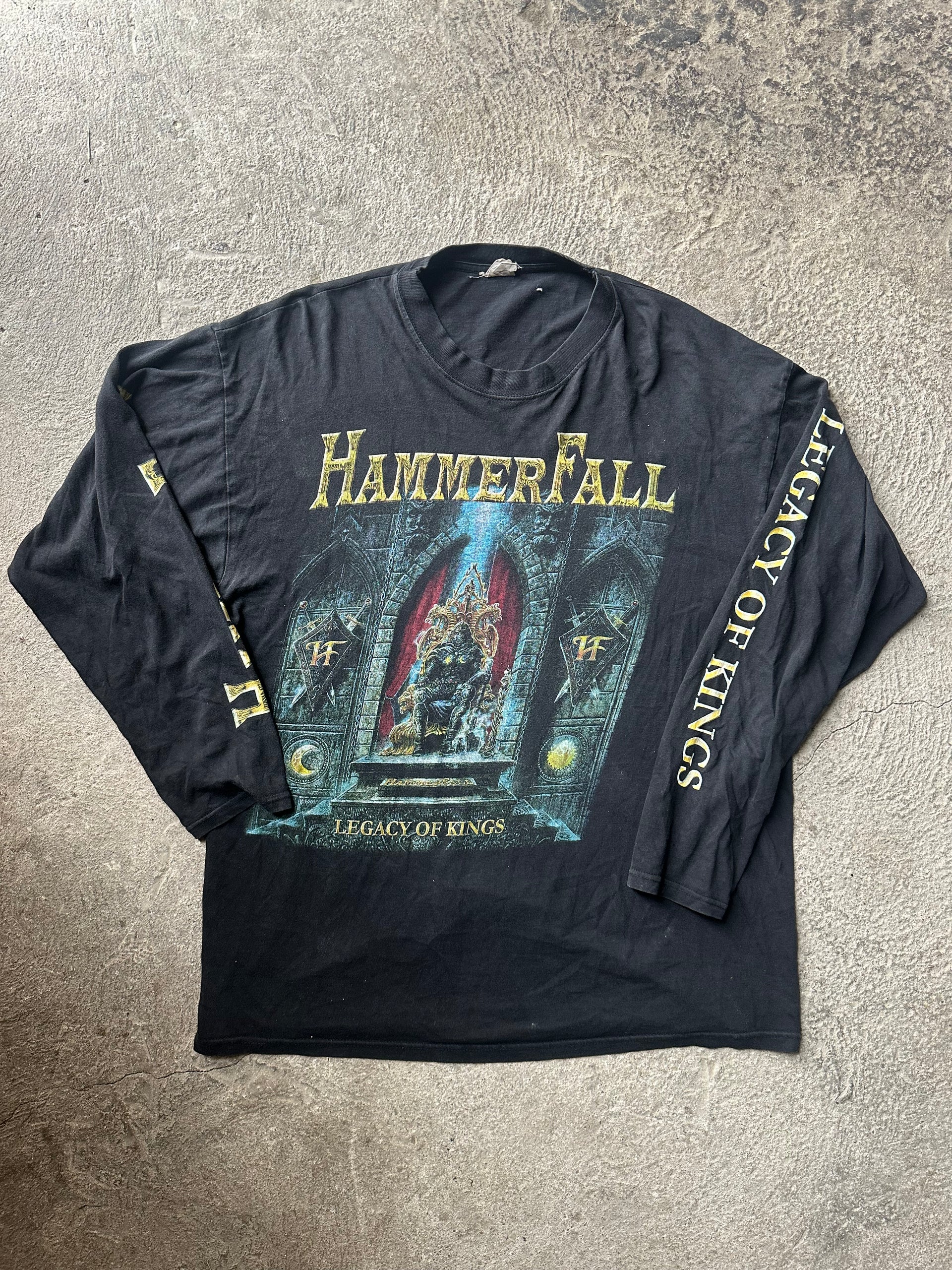 1998 HammerFall Legacy of Kings Vintage Longsleeve | Size L
