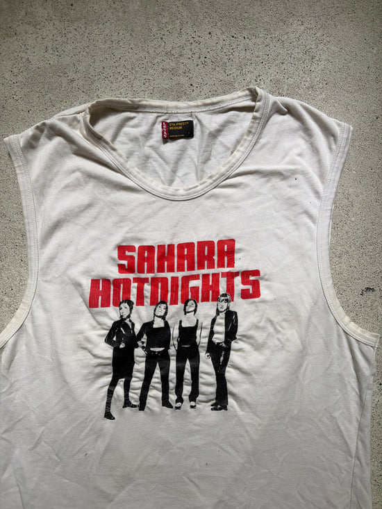 2000s Sahara Hotnights Sleeveless T-Shirt | Size M