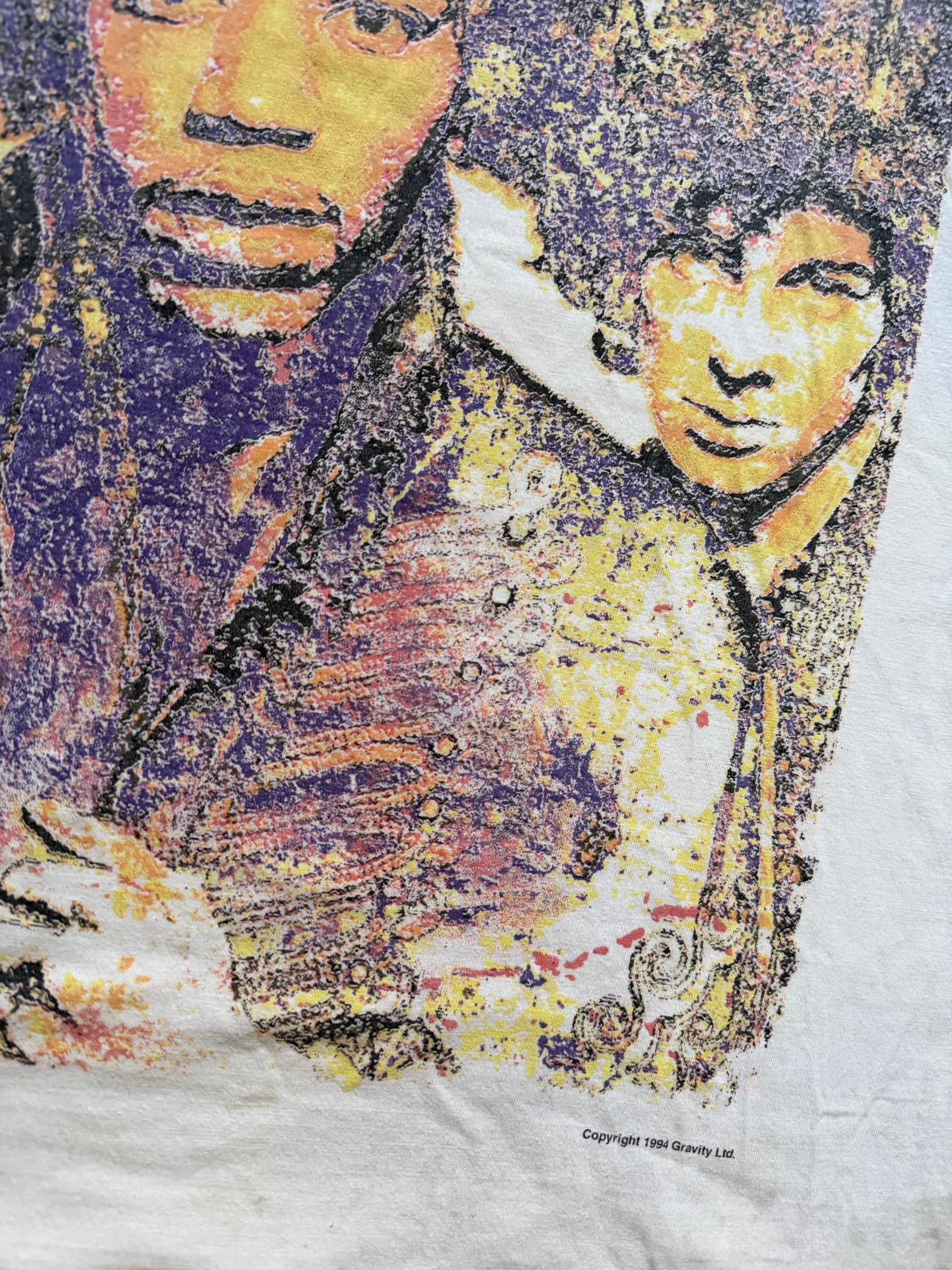 90s Jimi Hendrix Portrait T Shirt | Size XL