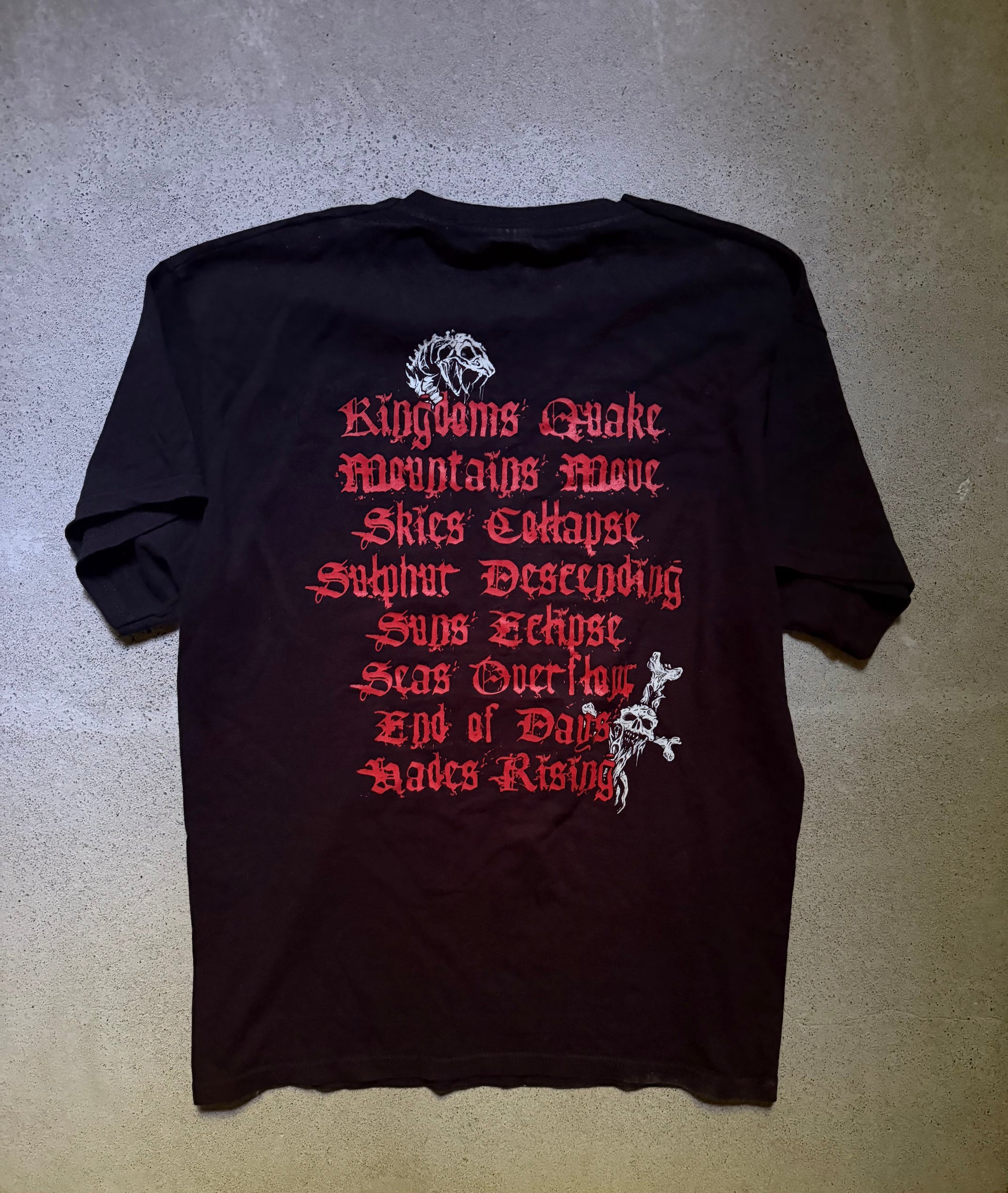 2000s Bloodbath Hades Rising Tour T-Shirt | Size L